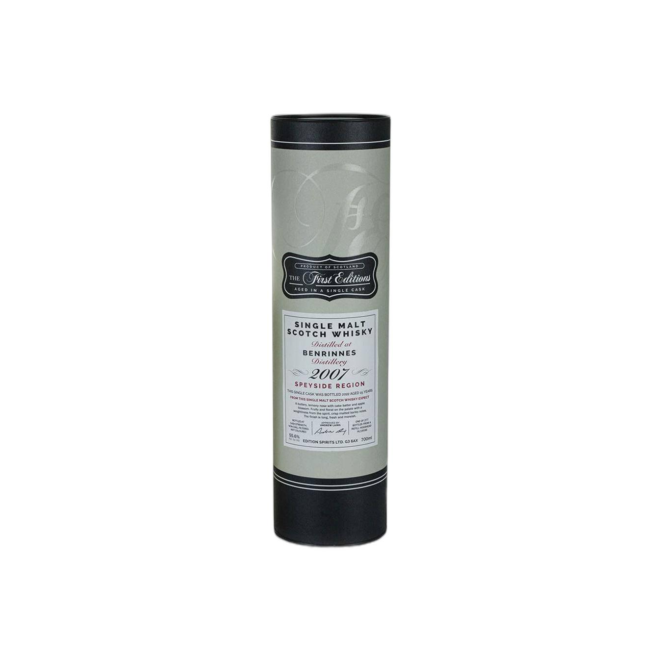 Benrinnes The First Editions 2007 15 Years Single Malt Whisky 2