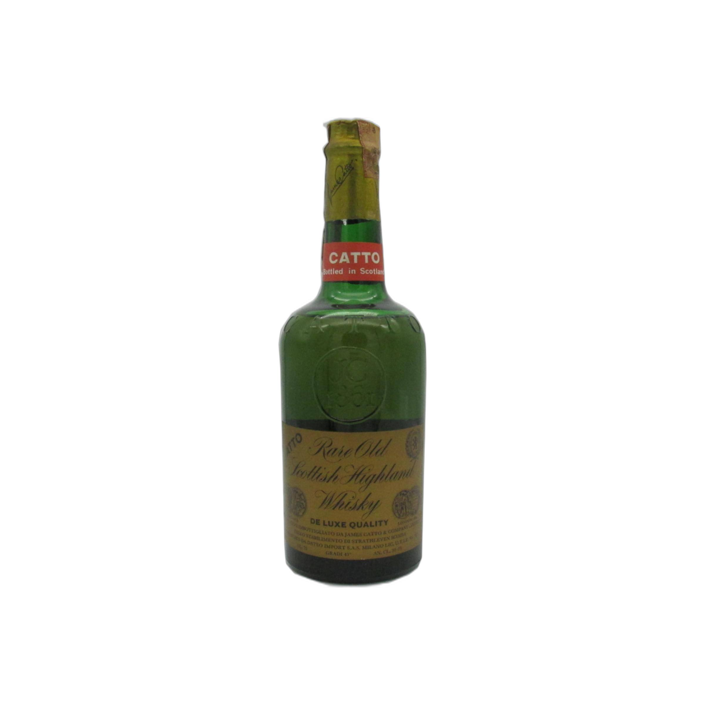 Catto's Rare Old Scottish Highland Whisky