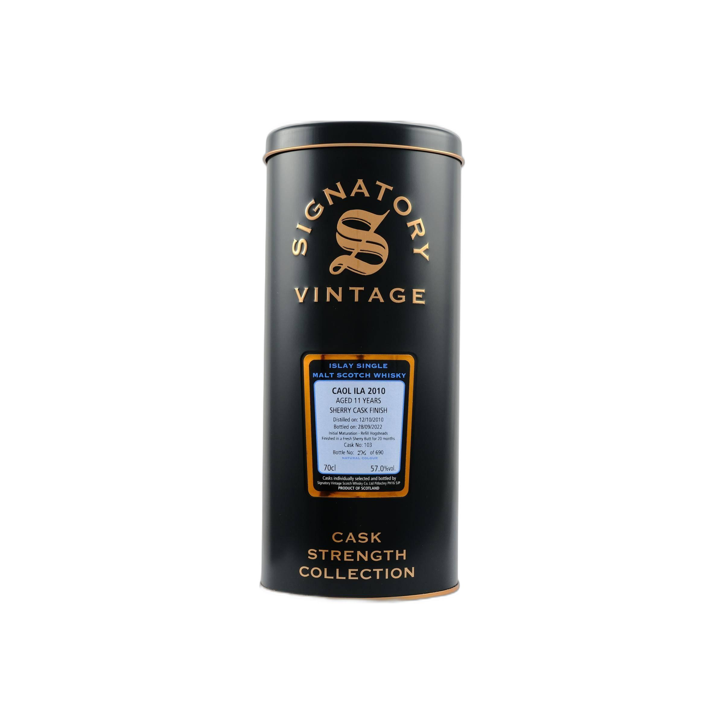 Caol Ila Cask Strength Collection 2010 11 Years Single Malt Whisky 2