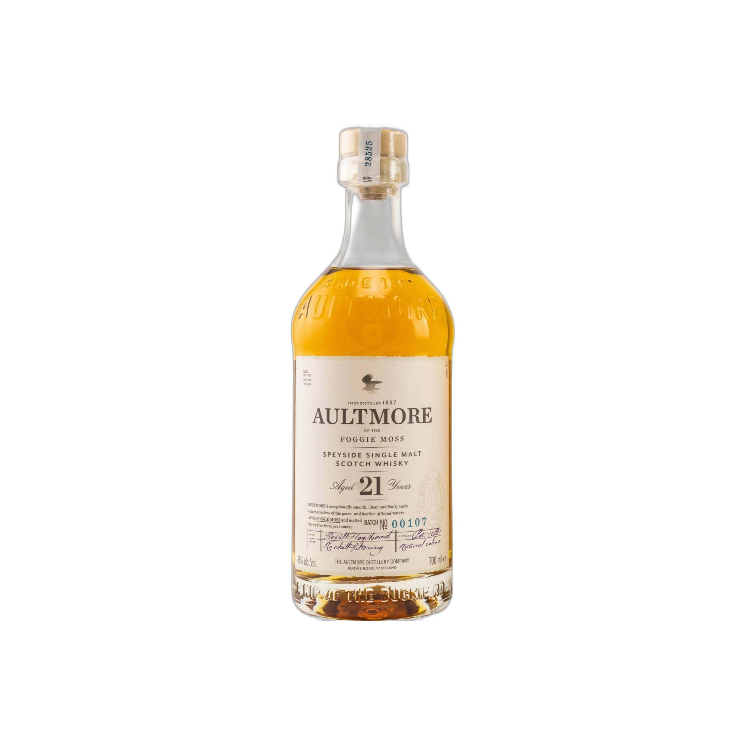 Aultmore 21 Years Single Malt Whisky