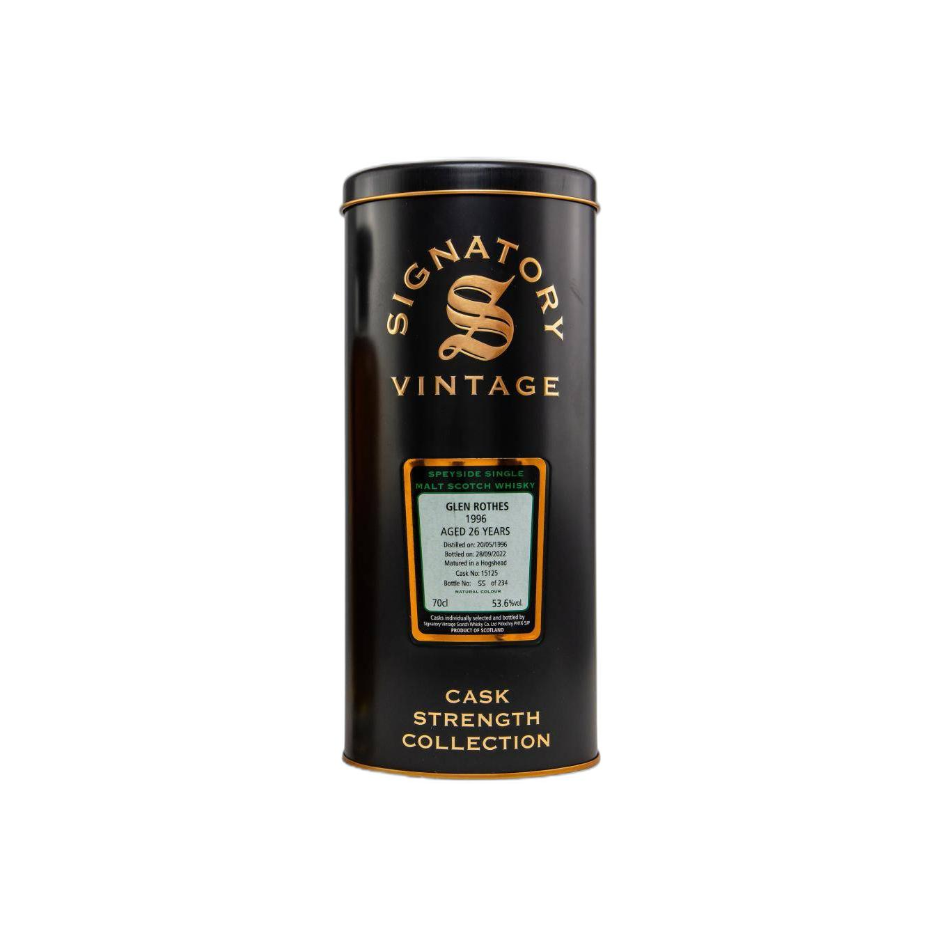 The Glenrothes Cask Strength Collection 1996 26 Years Single Malt Whisky 3