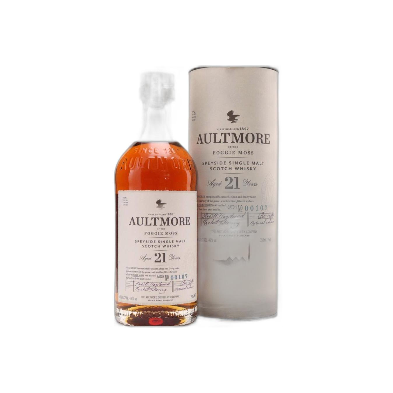 Aultmore 21 Years Single Malt Whisky 2