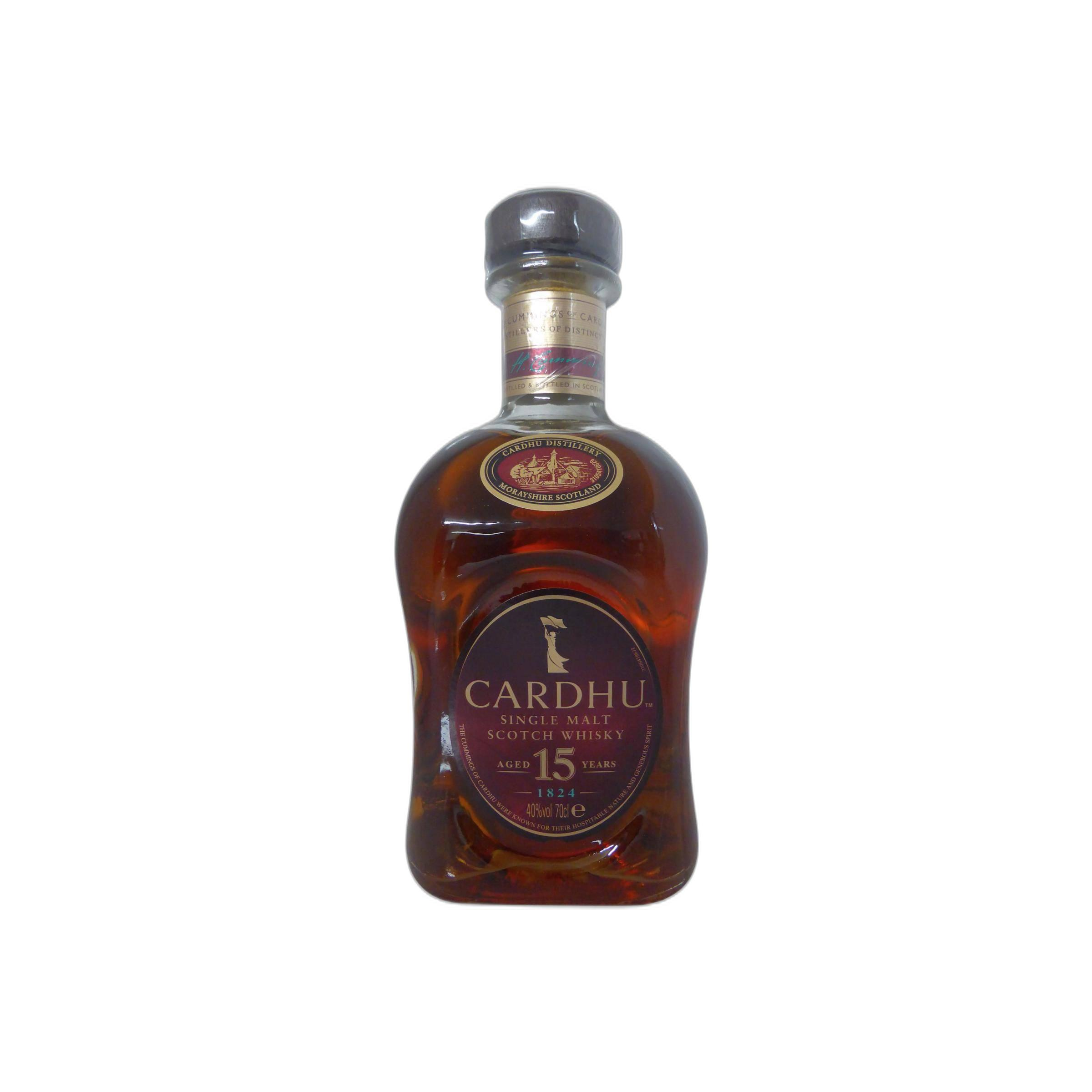 Cardhu 15 Years Single Malt Whisky