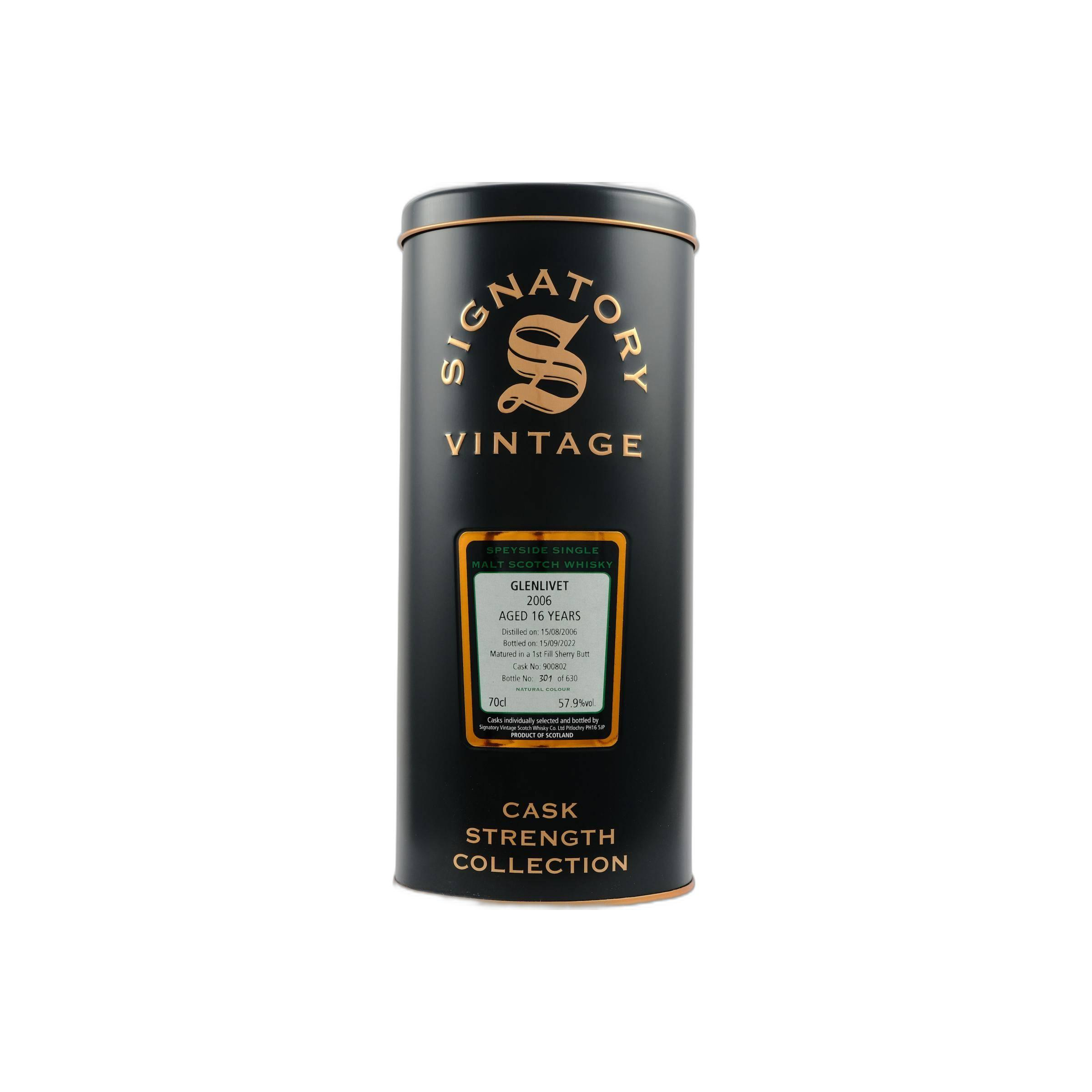 The Glenlivet Cask Strength Collection 2006 16 Years Single Malt Whisky 2