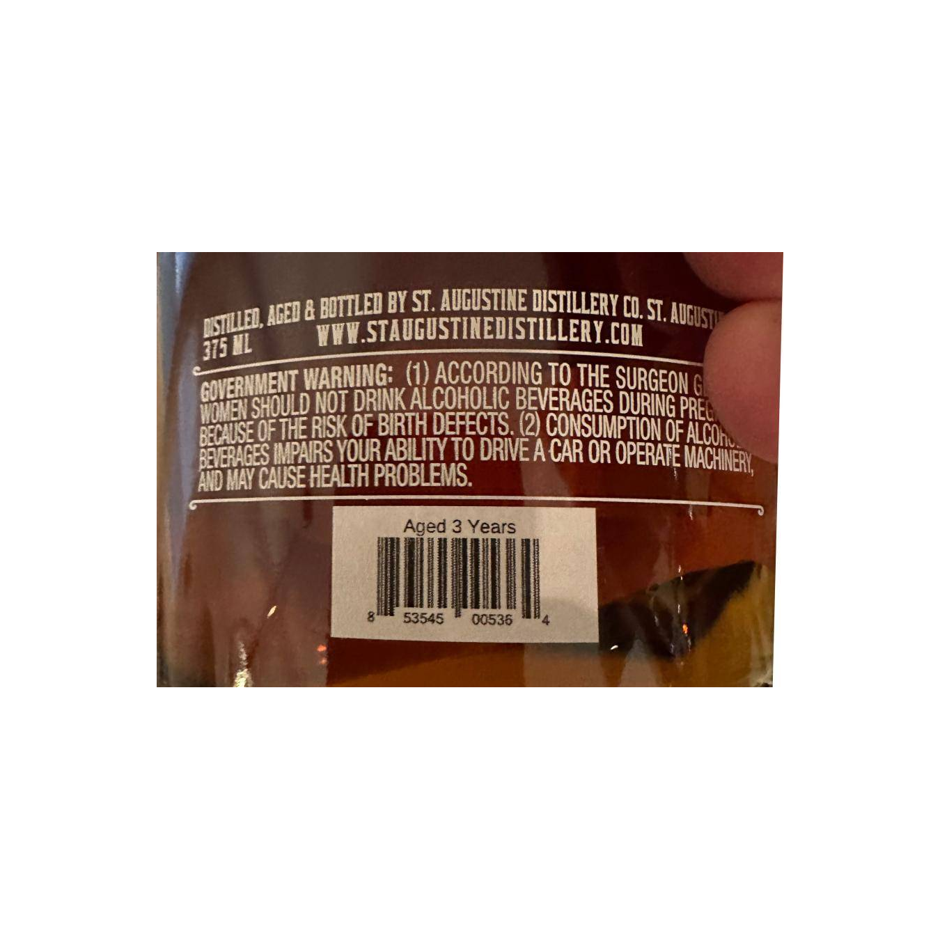 St. Augustine Florida Straight Bourbon