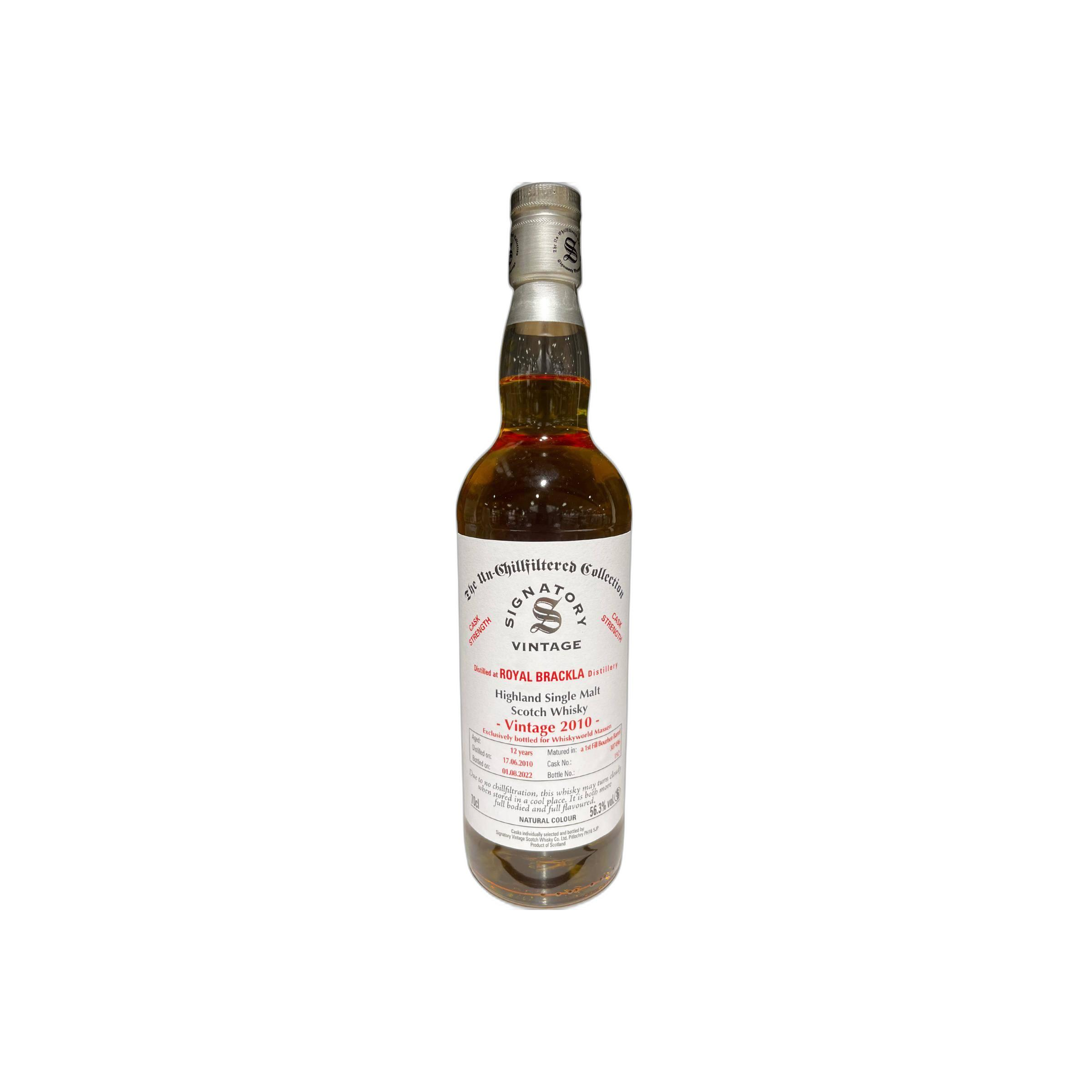 Royal Brackla 2010 12 Years Single Malt Whisky