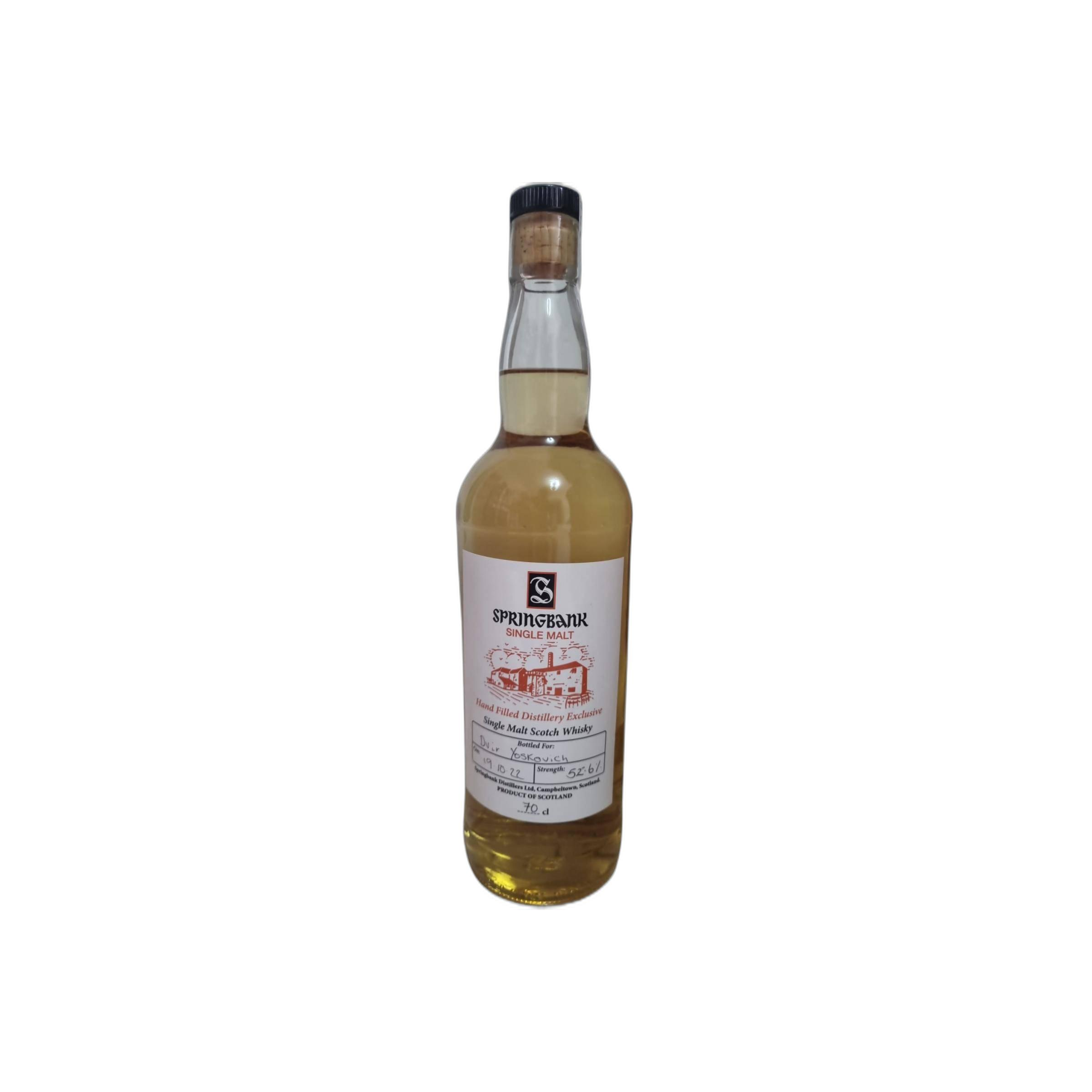 Springbank Single Malt Whisky
