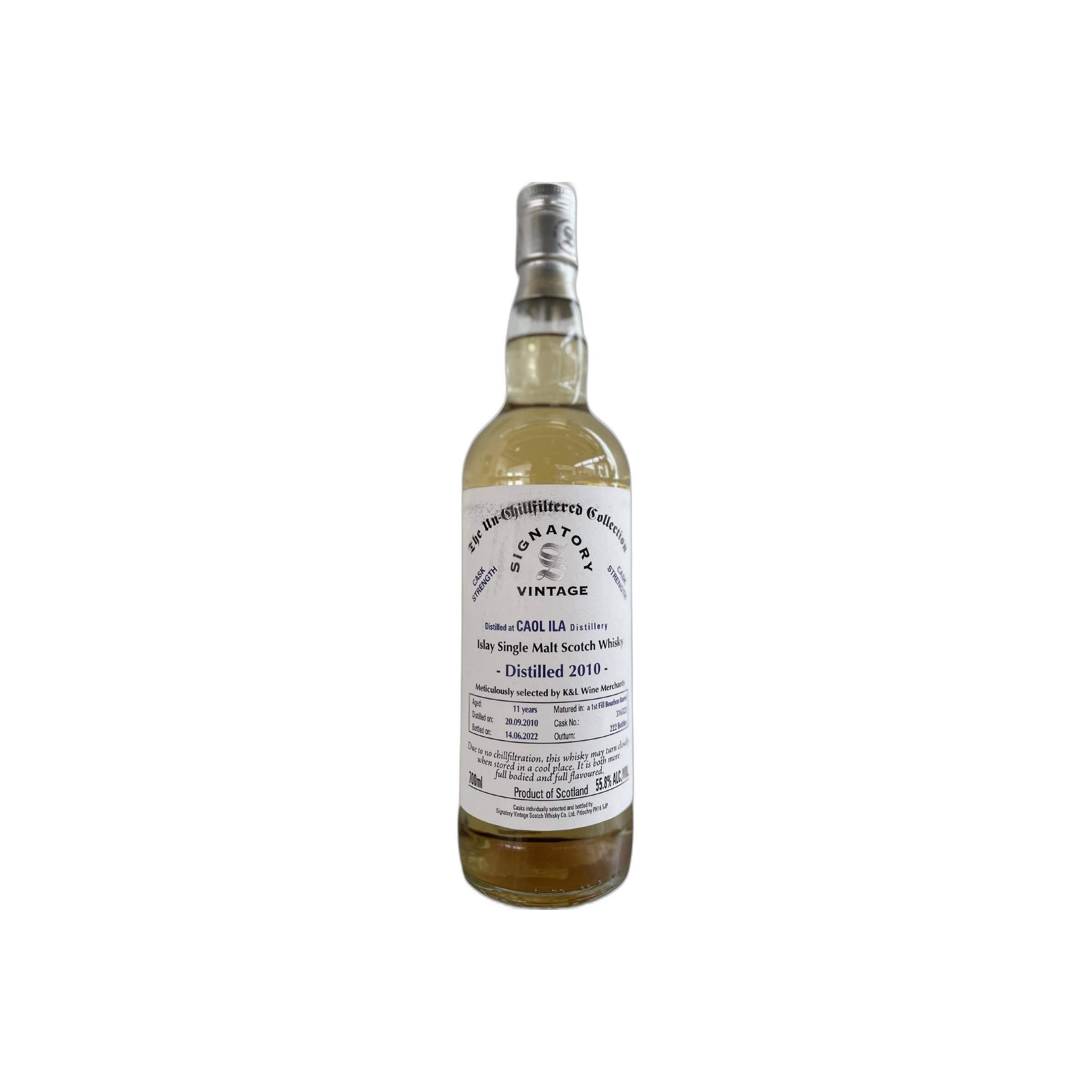 Caol Ila 2010 11 Years Single Malt Whisky