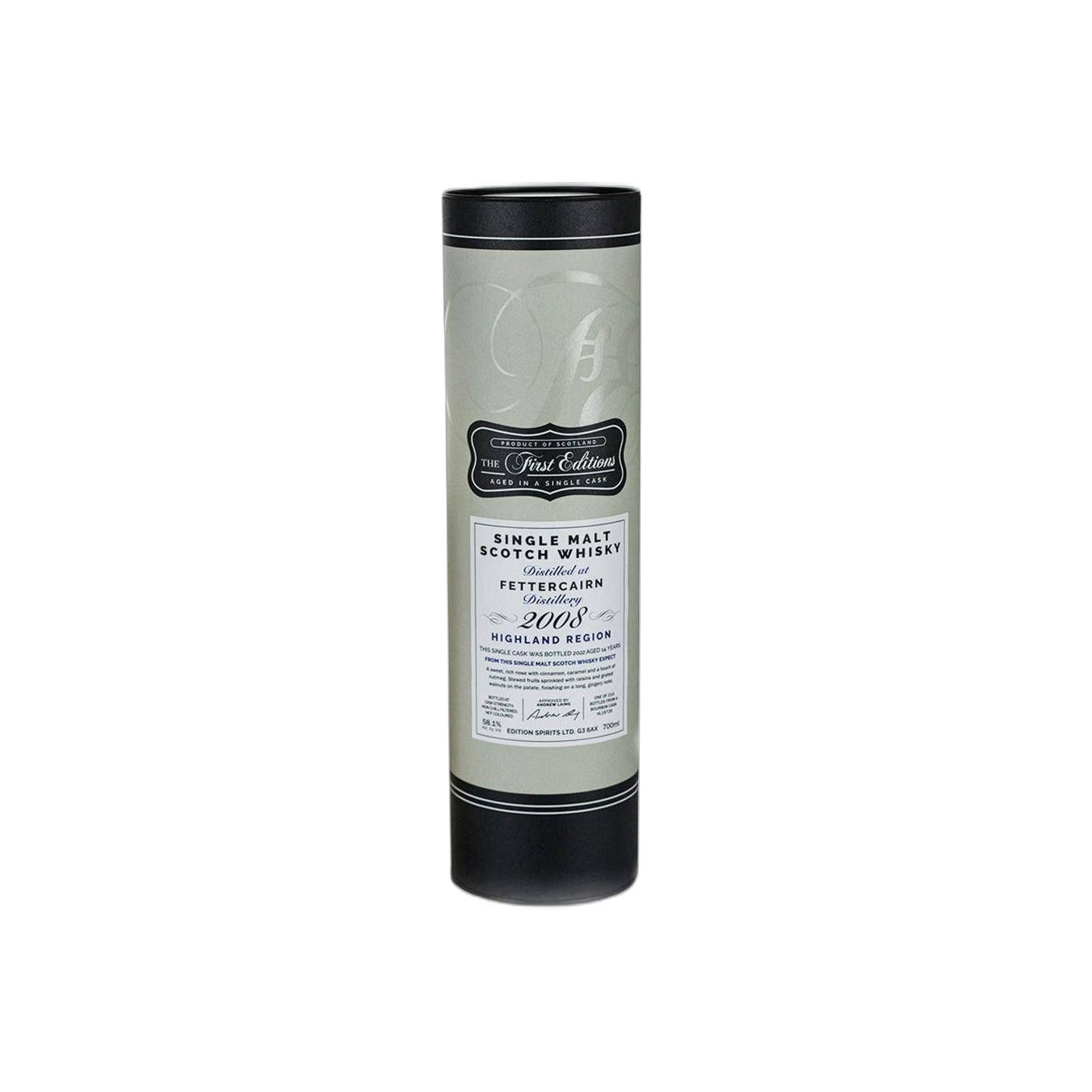 Fettercairn The First Editions 2008 14 Years Single Malt Whisky 2