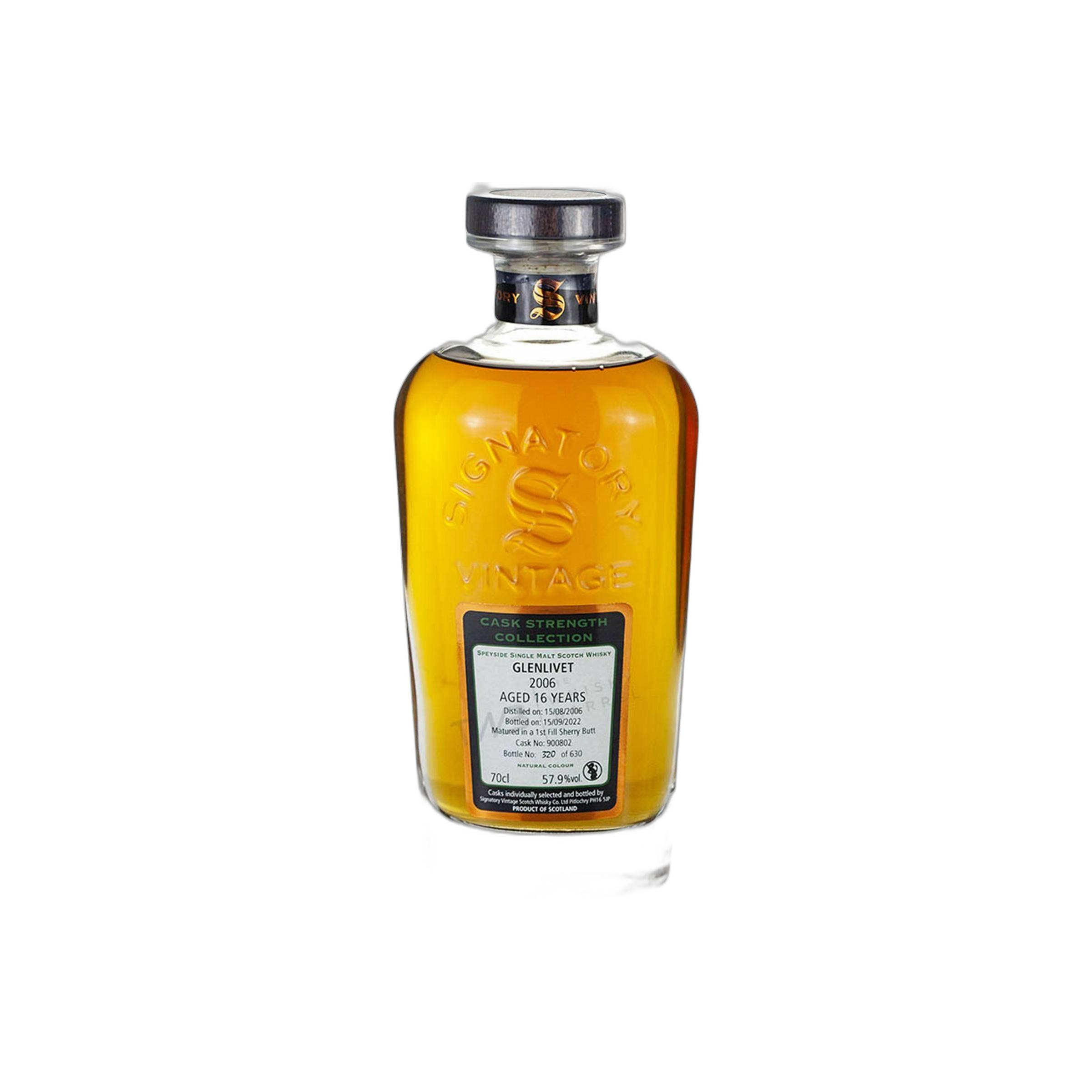 The Glenlivet Cask Strength Collection 2006 16 Years Single Malt Whisky 3