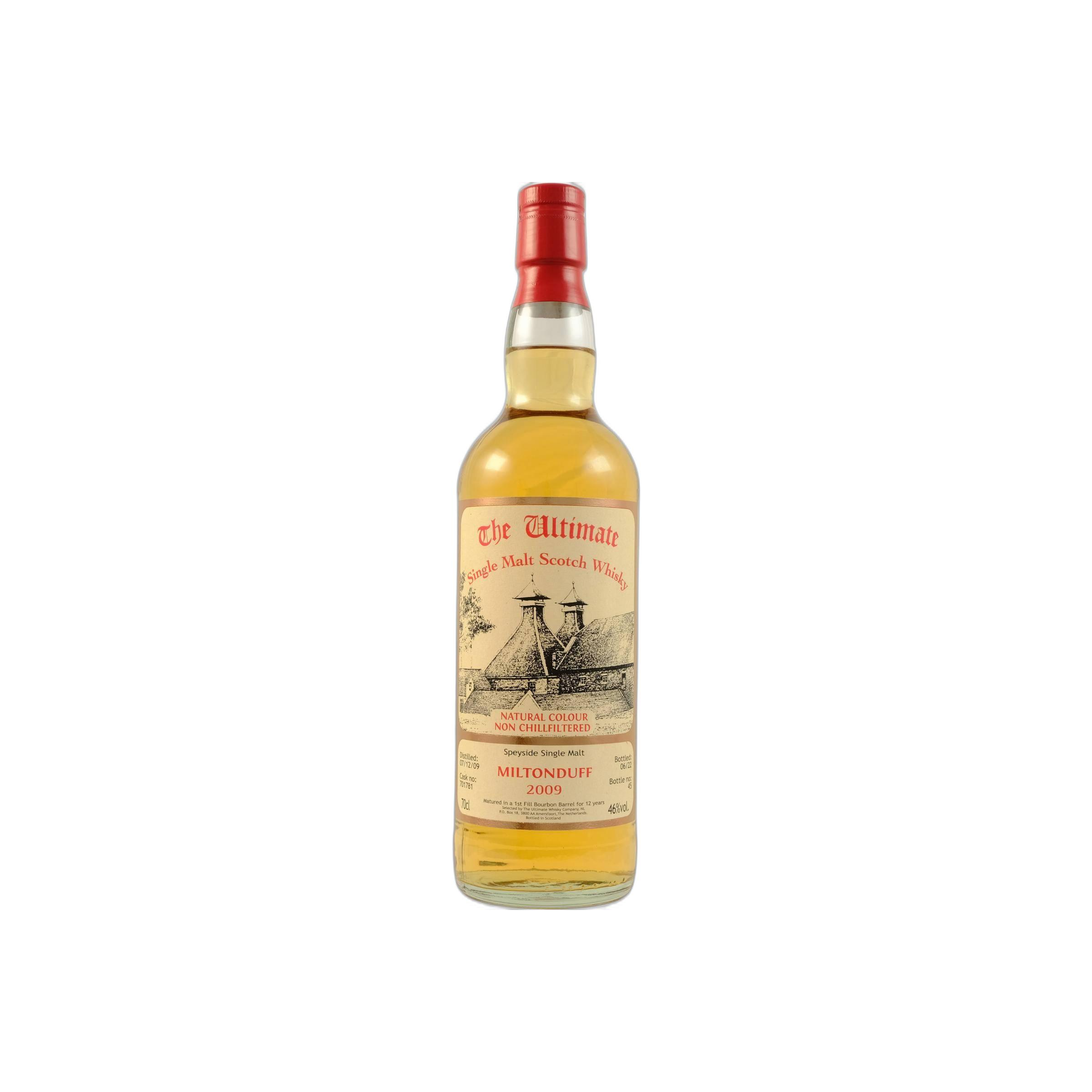 Miltonduff The Ultimate 2009 12 Years Single Malt Whisky