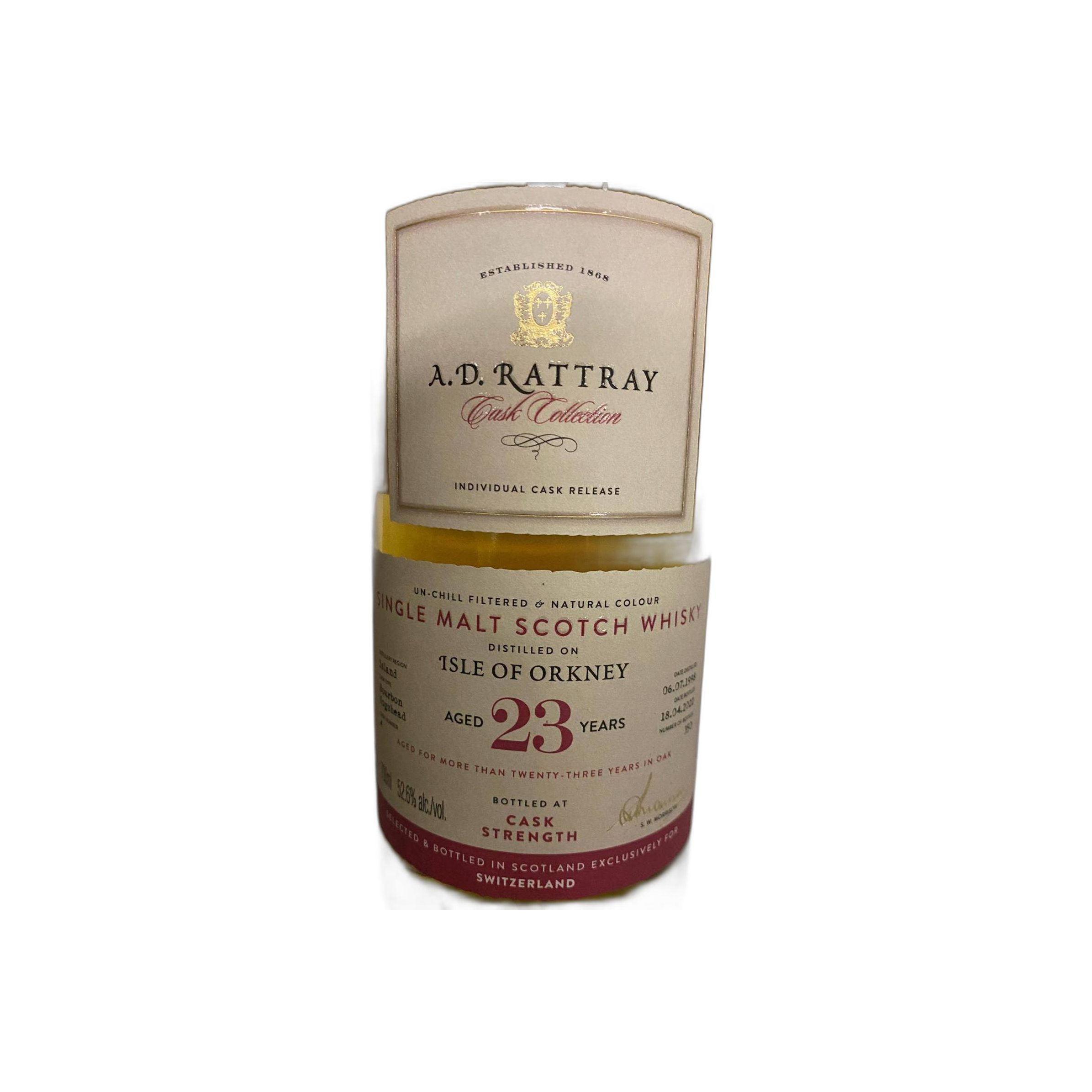 A.D. Rattray 1998 23 Years Single Malt Whisky 2