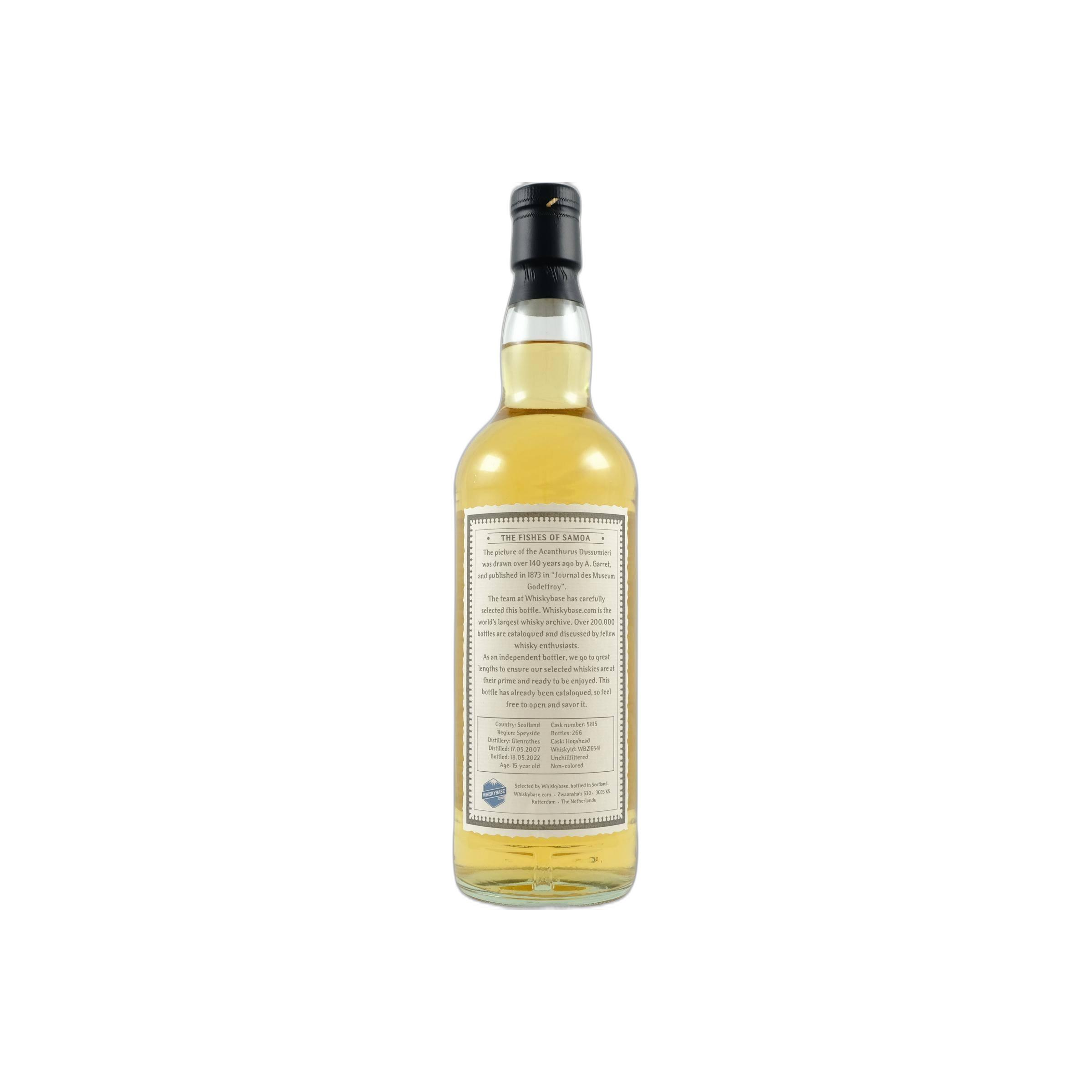 The Glenrothes 2007 15 Years Single Malt Whisky 2