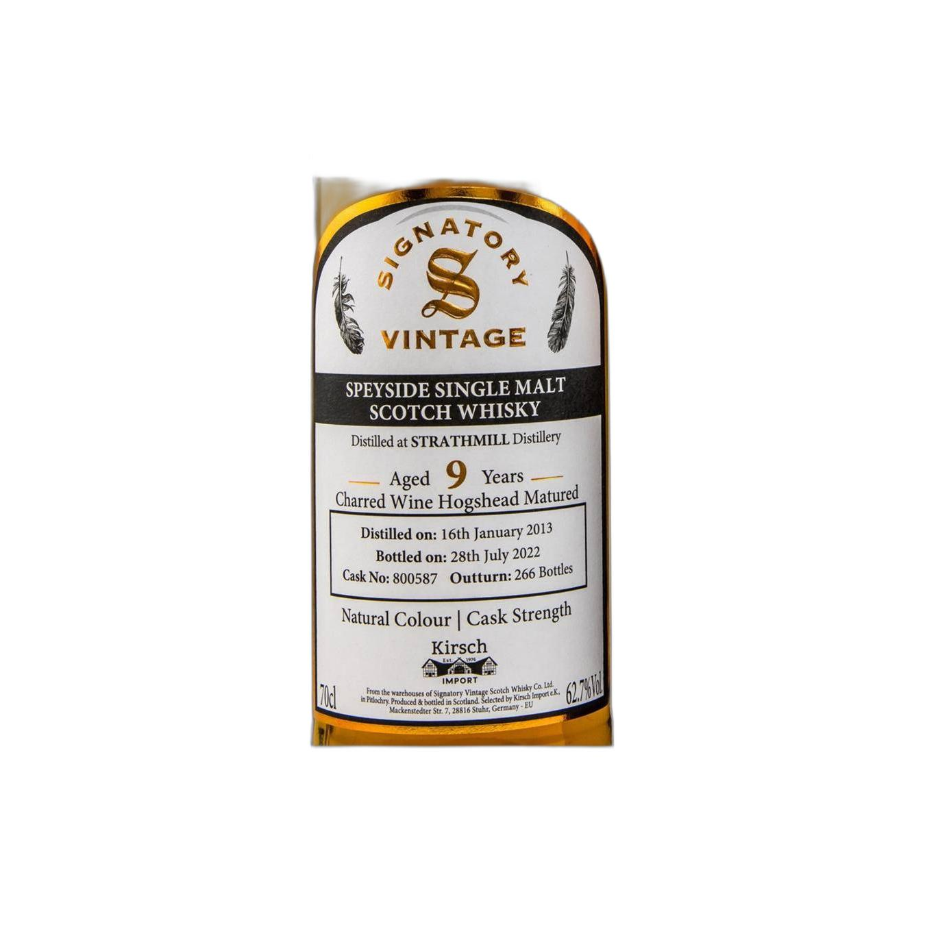 Strathmill 2013 9 Years Single Malt Whisky 2