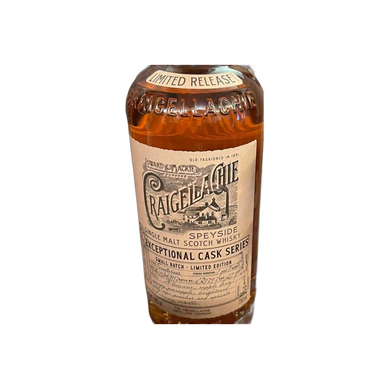 Craigellachie 1993 27 Years Single Malt Whisky