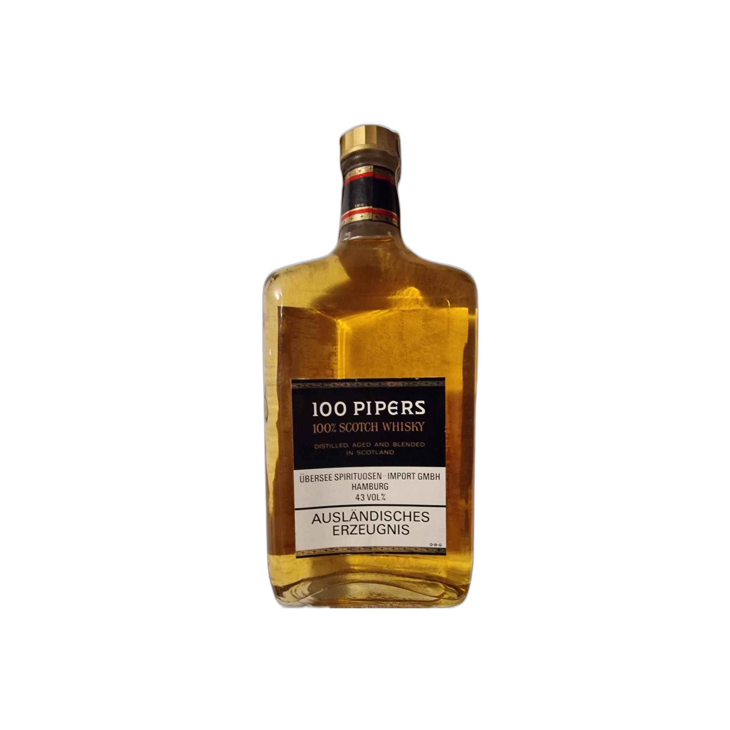 100 Pipers De Luxe Scotch Whisky 2