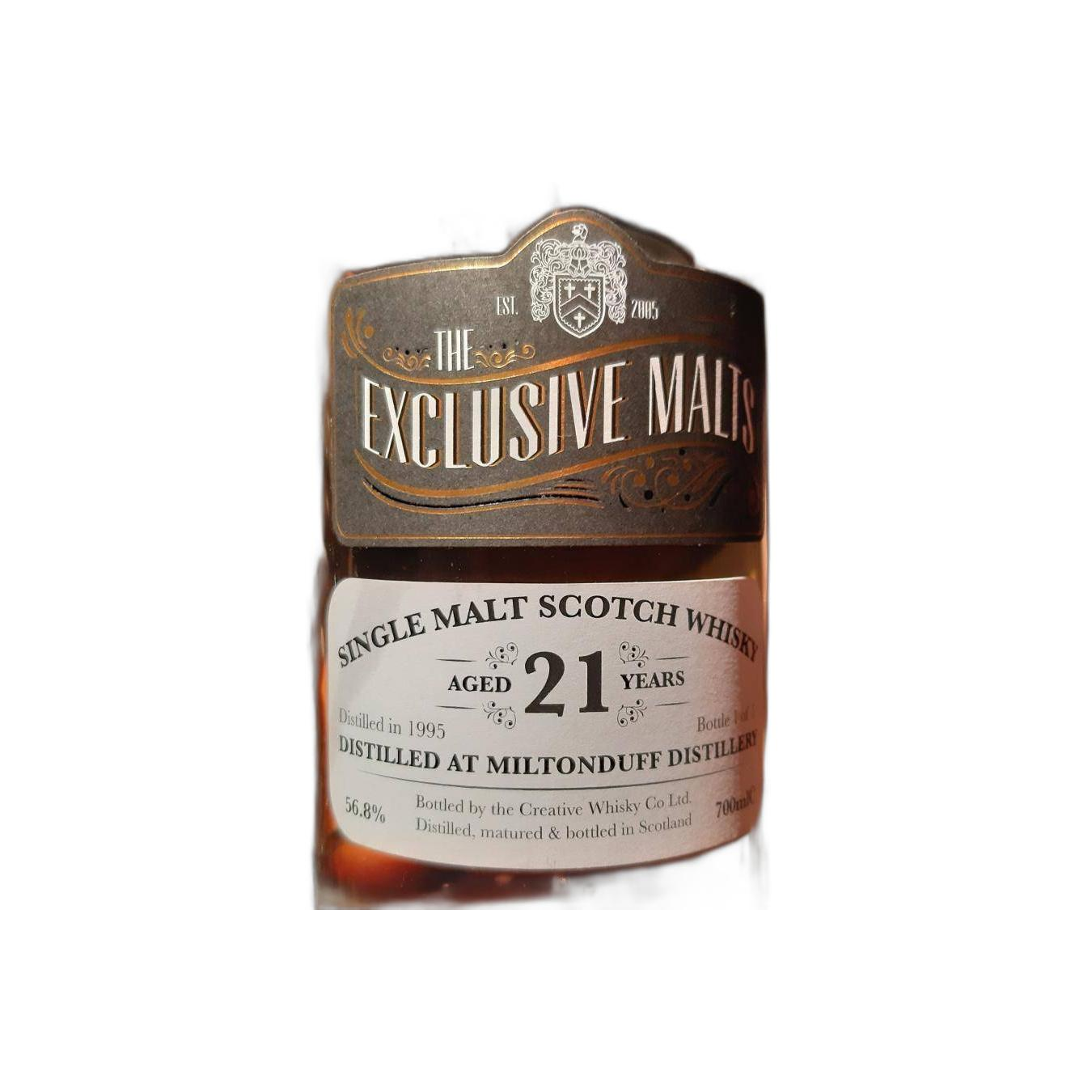 Miltonduff 1995 21 Years Single Malt Whisky