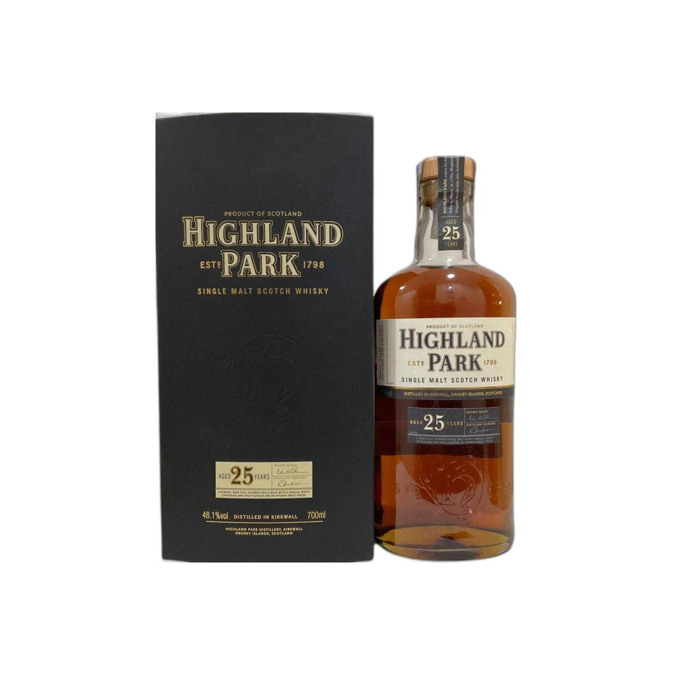Highland Park 25 Years Single Malt Whisky 3