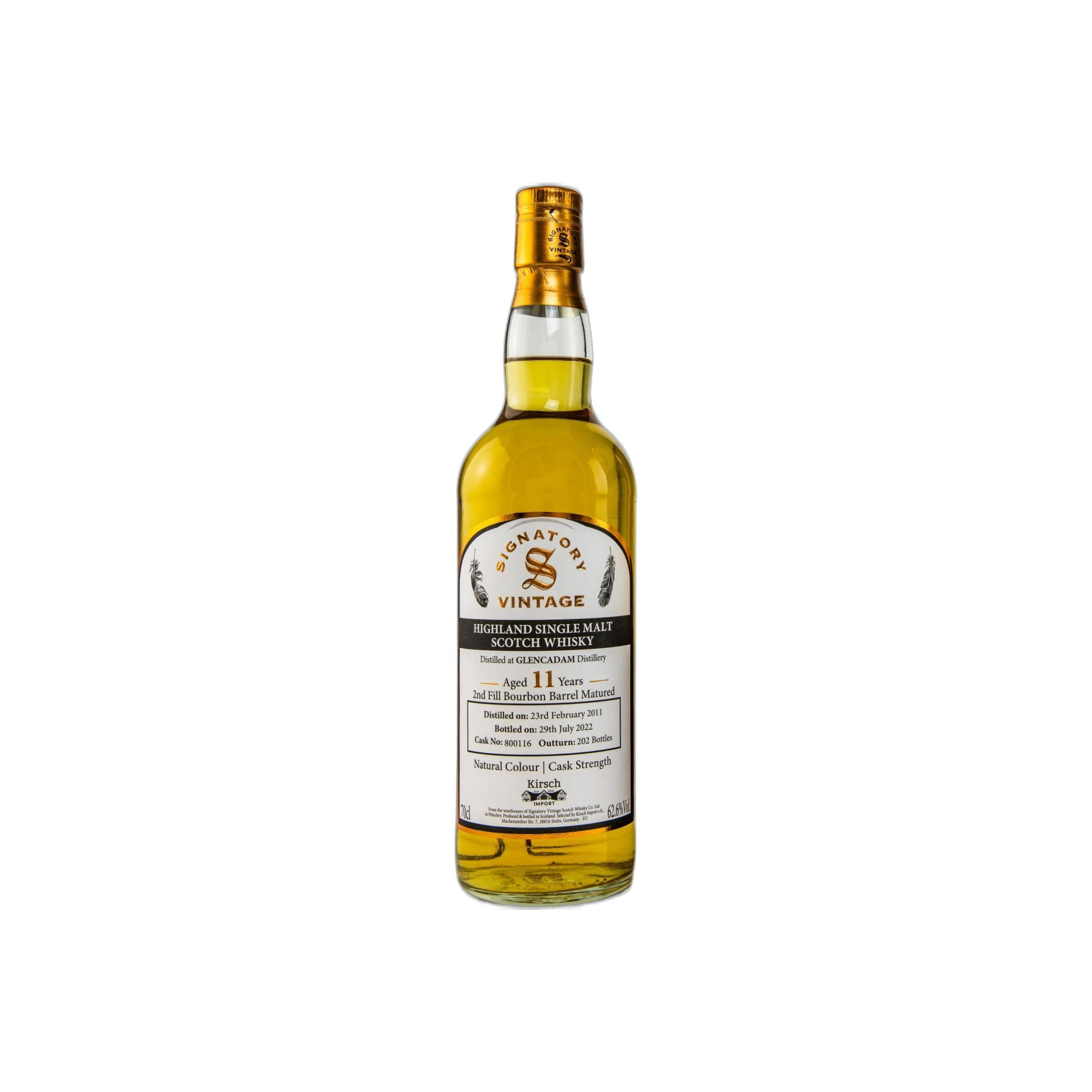 Glencadam 2011 11 Years Single Malt Whisky