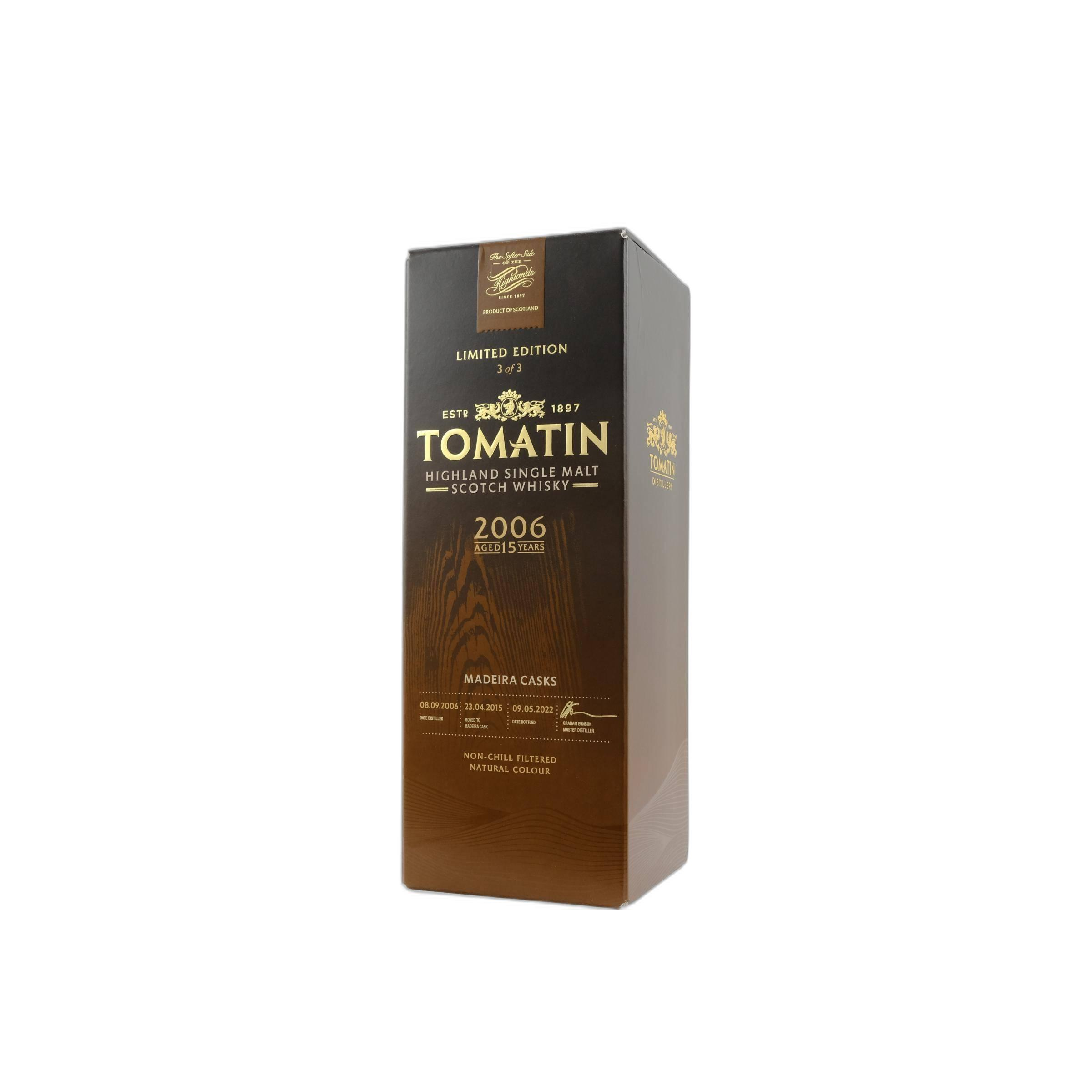 Tomatin 2006 15 Years Single Malt Whisky 2