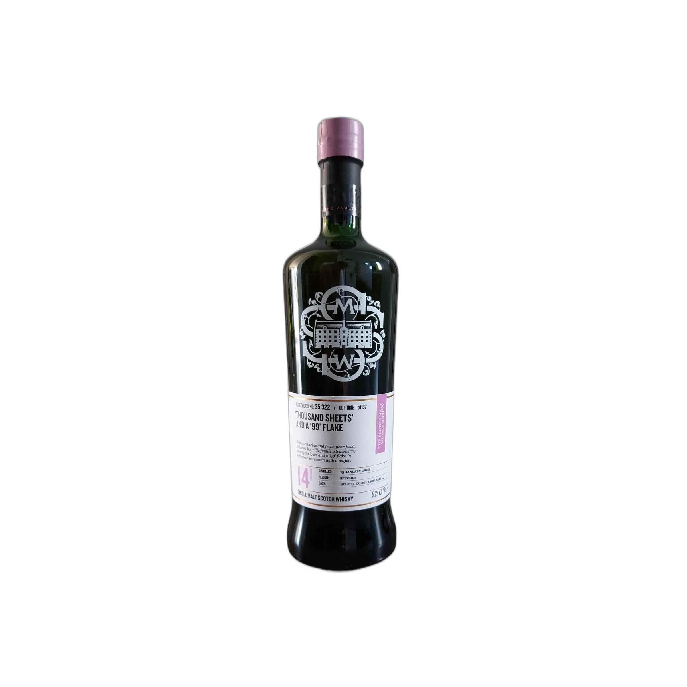 The Scotch Malt Whisky Society 2008 14 Years Single Malt Whisky