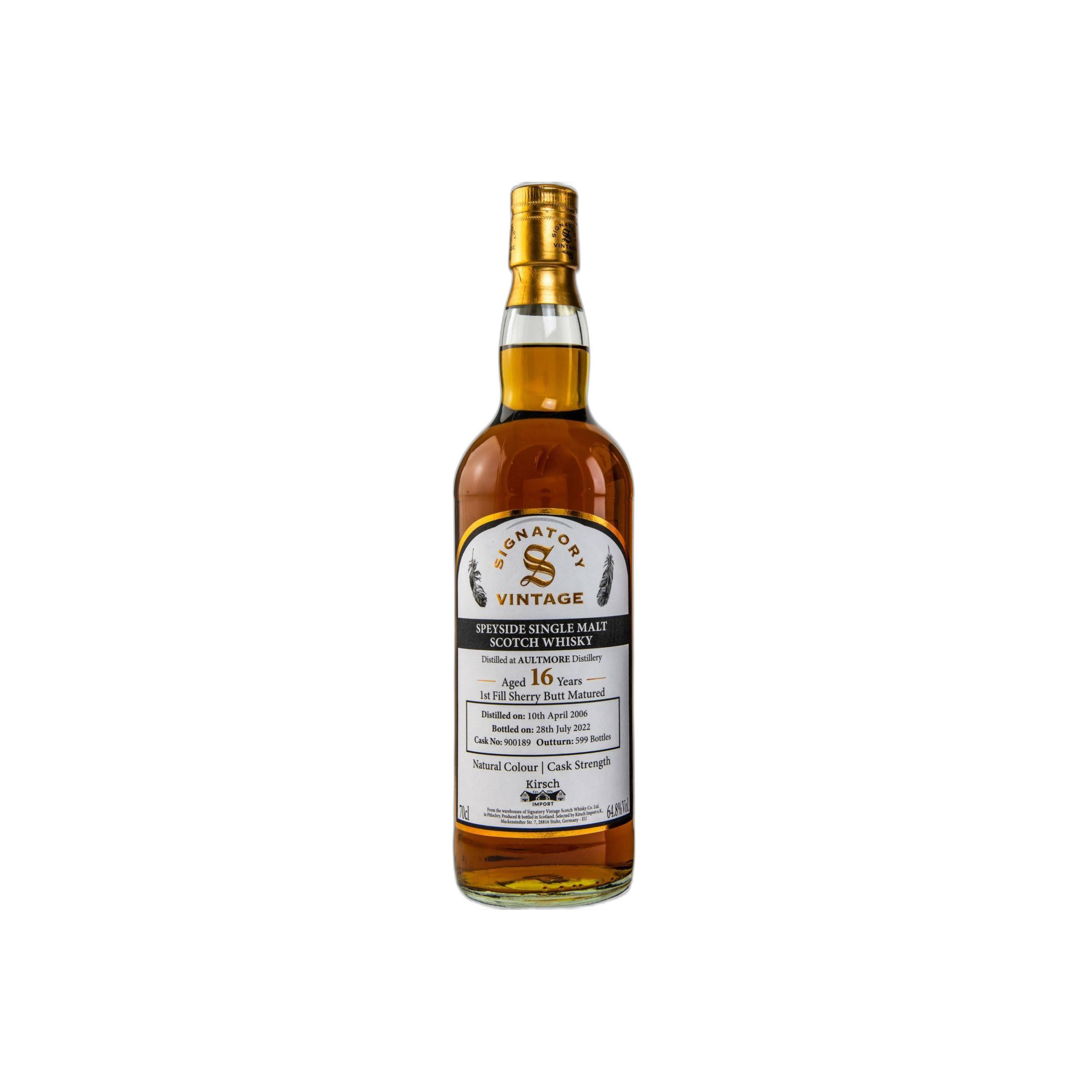 Aultmore 2006 16 Years Single Malt Whisky