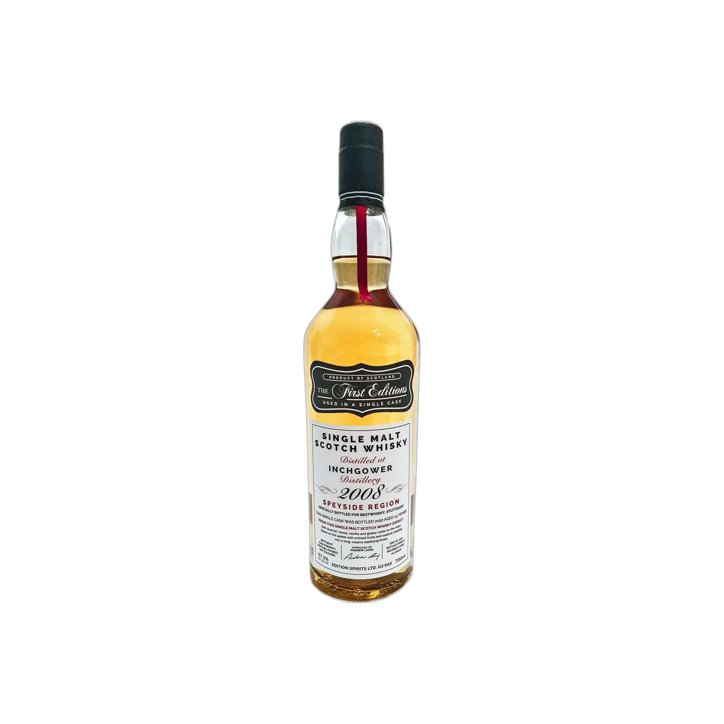 Inchgower The First Editions 2008 13 Years Single Malt Whisky