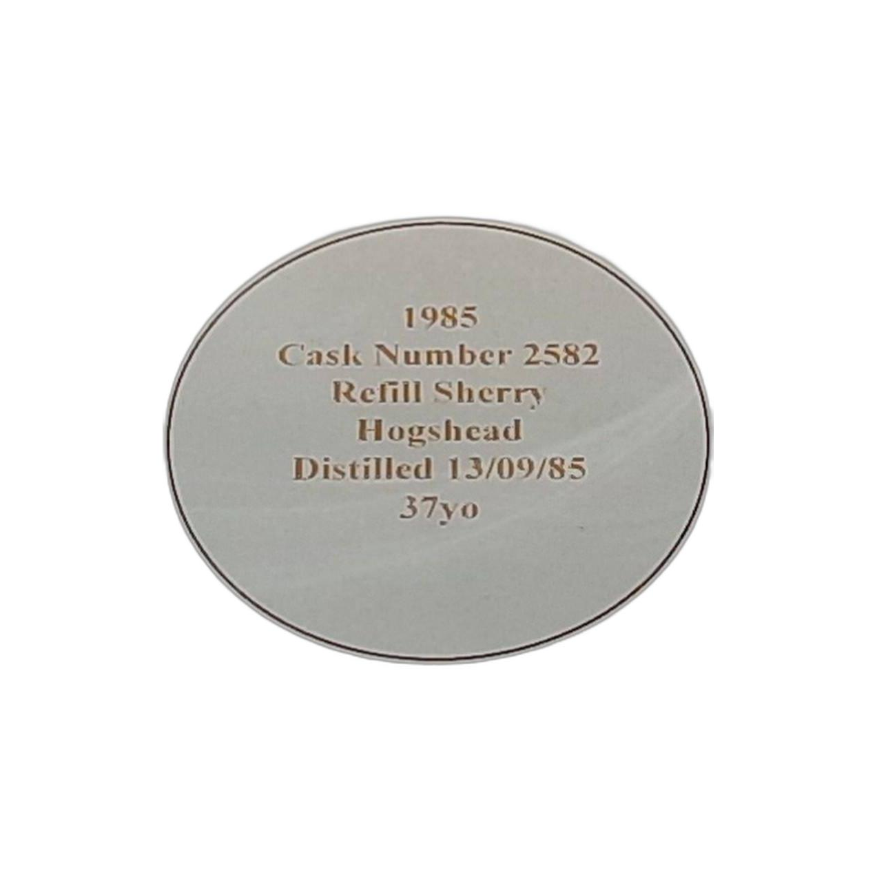 Glenfarclas 1985 37 Years Single Malt Whisky 2