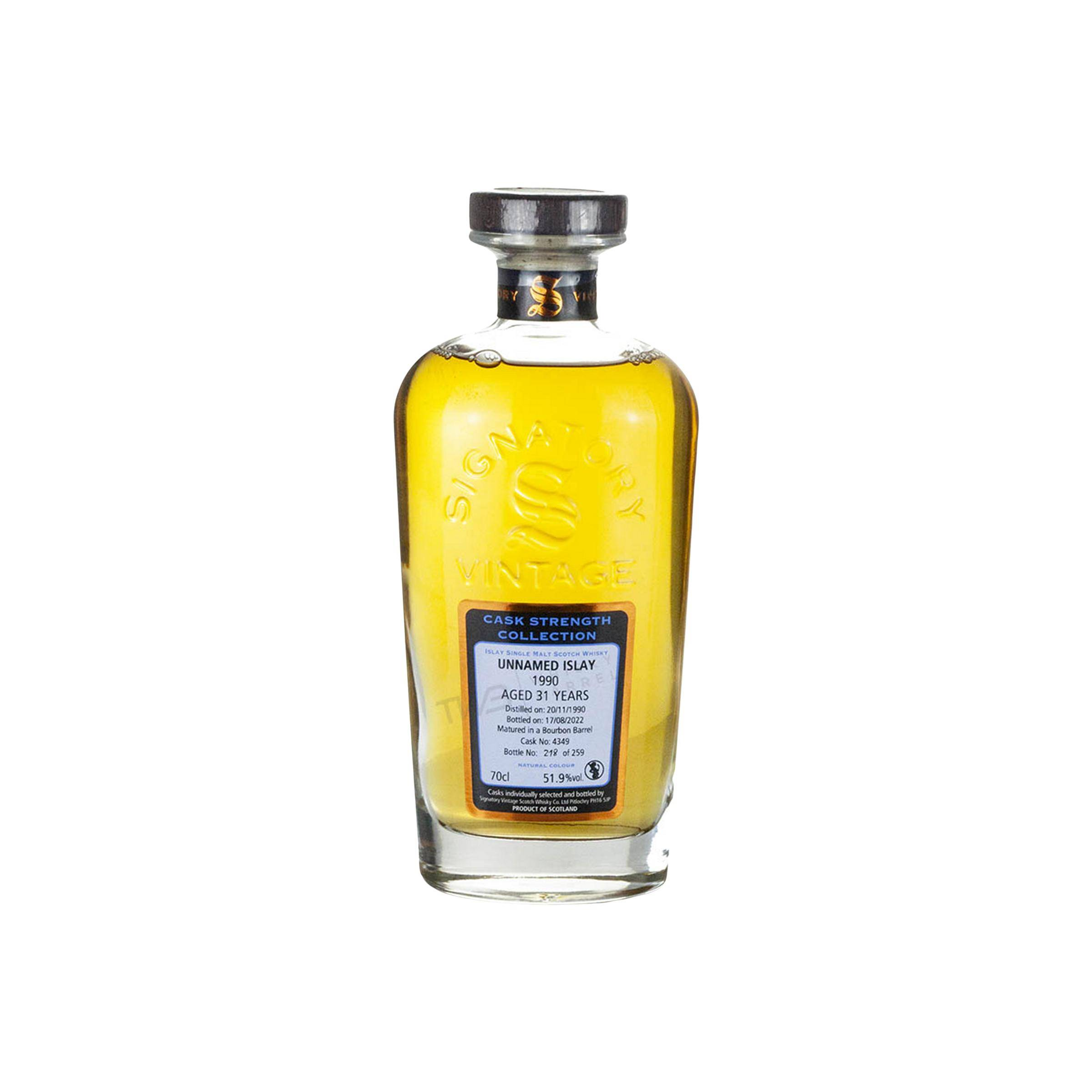 Signatory Vintage Cask Strength Collection 1990 31 Years Single Malt Whisky 3