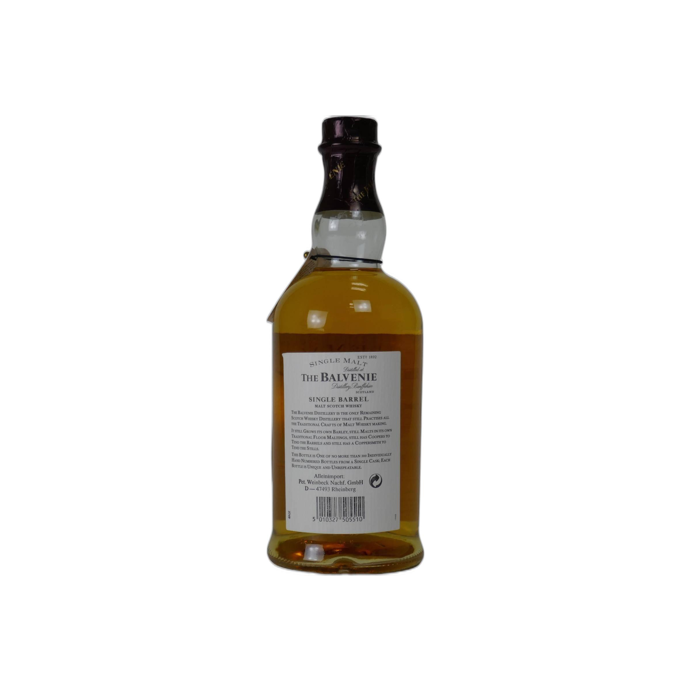 The Balvenie Single Cask 1980 15 Years Single Malt Whisky 2