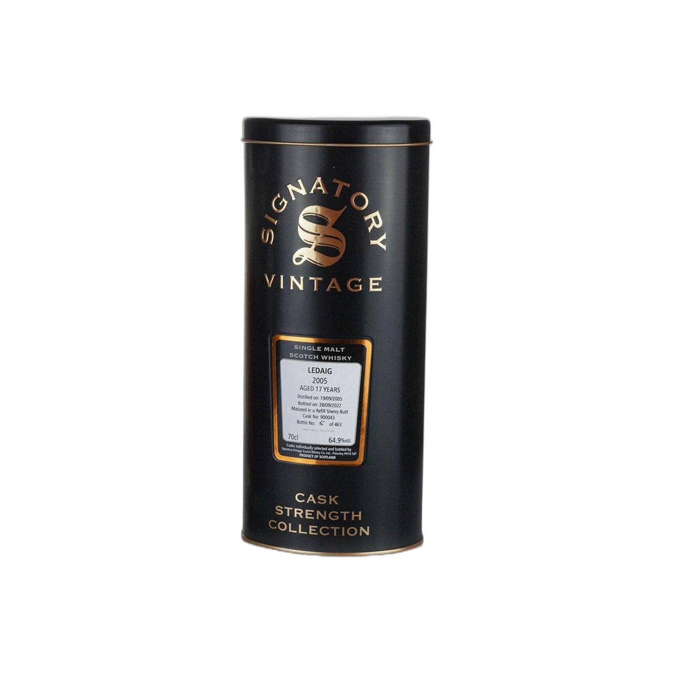 Tobermory Cask Strength Collection 2005 17 Years Single Malt Whisky 2