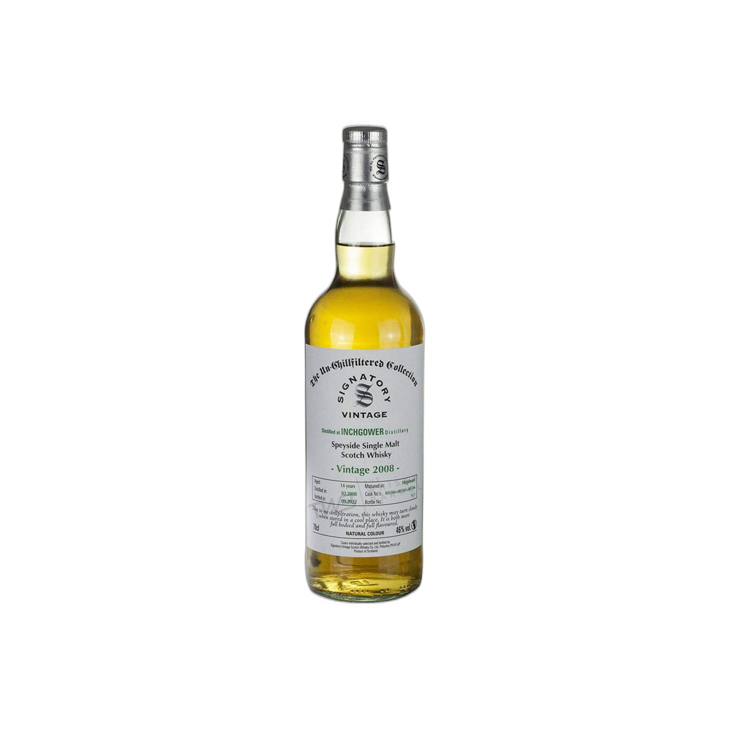 Inchgower The Un-Chillfiltered Collection 2008 14 Years Single Malt Whisky