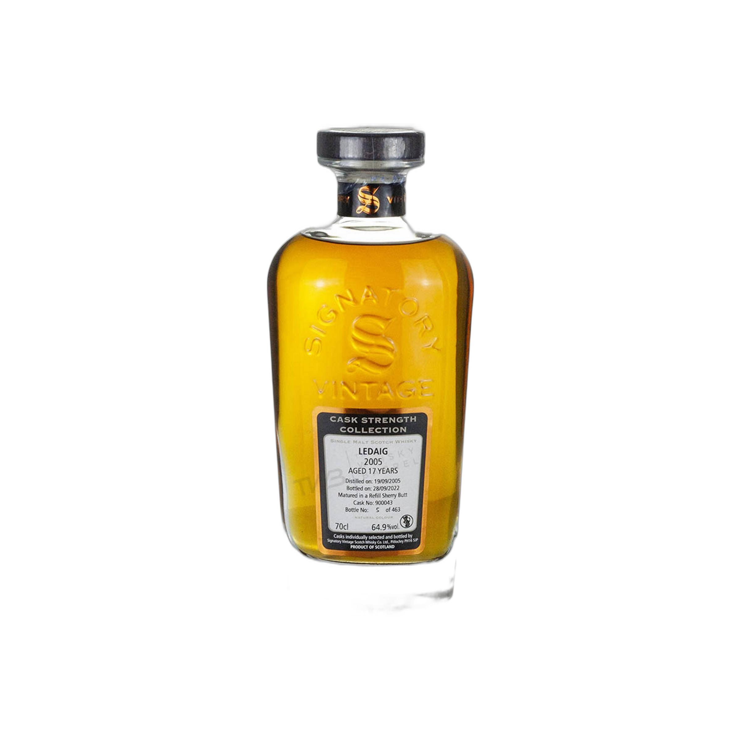 Tobermory Cask Strength Collection 2005 17 Years Single Malt Whisky