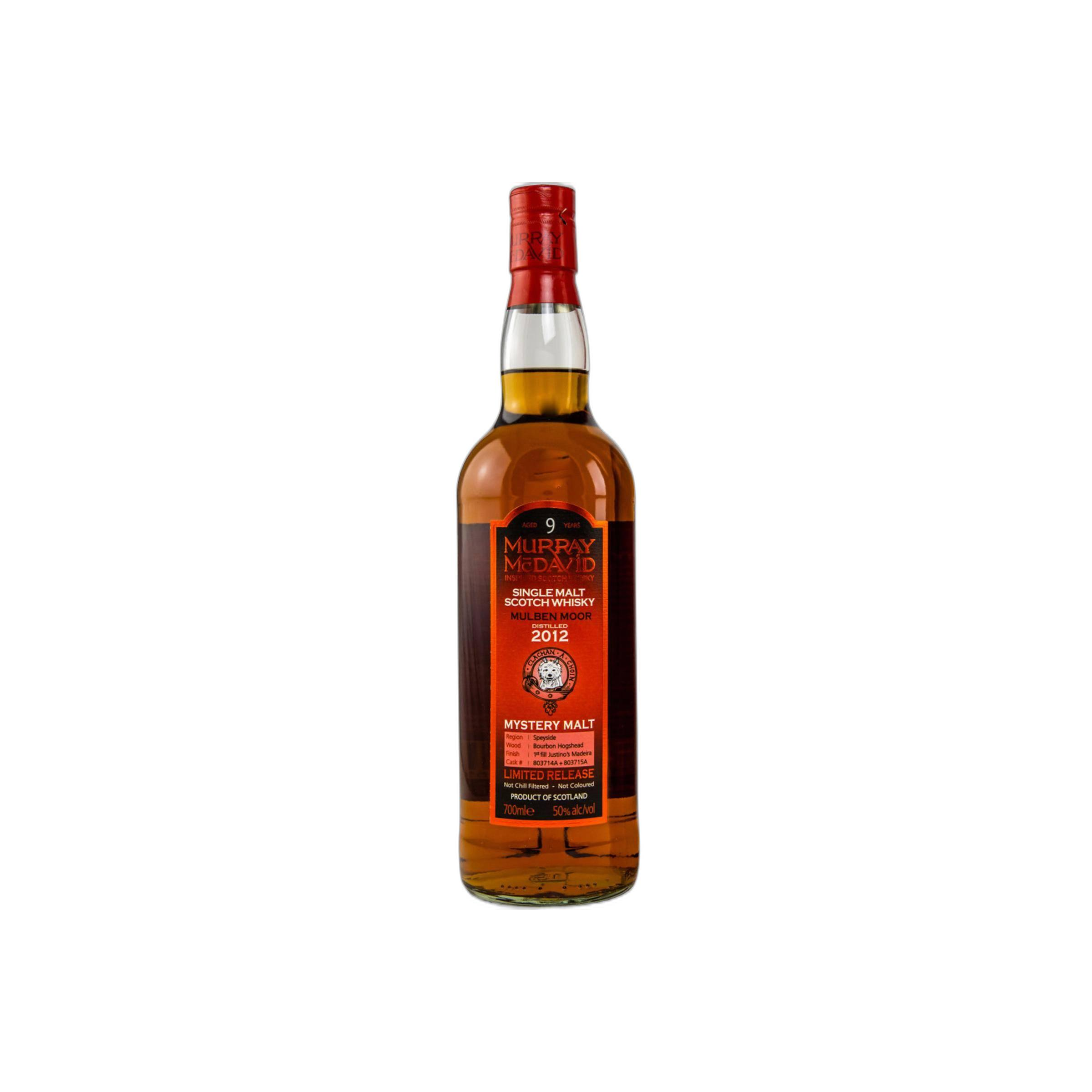 Murray McDavid 2012 9 Years Single Malt Whisky