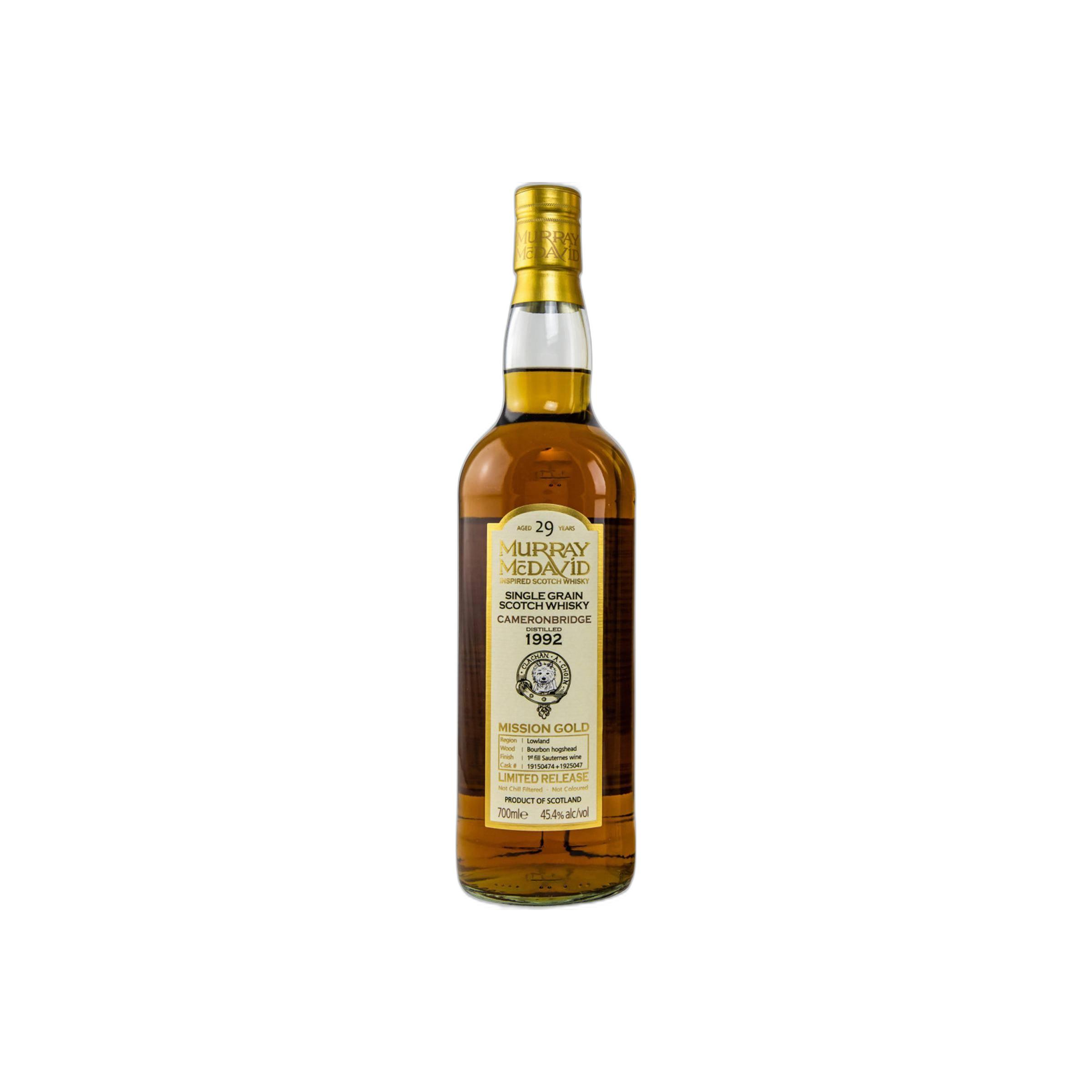 Cameronbridge 1992 Single Grain Whisky