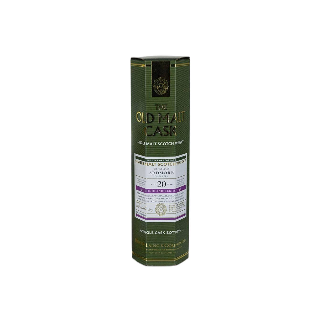 Ardmore Old Malt Cask 2002 20 Years Single Malt Whisky 2