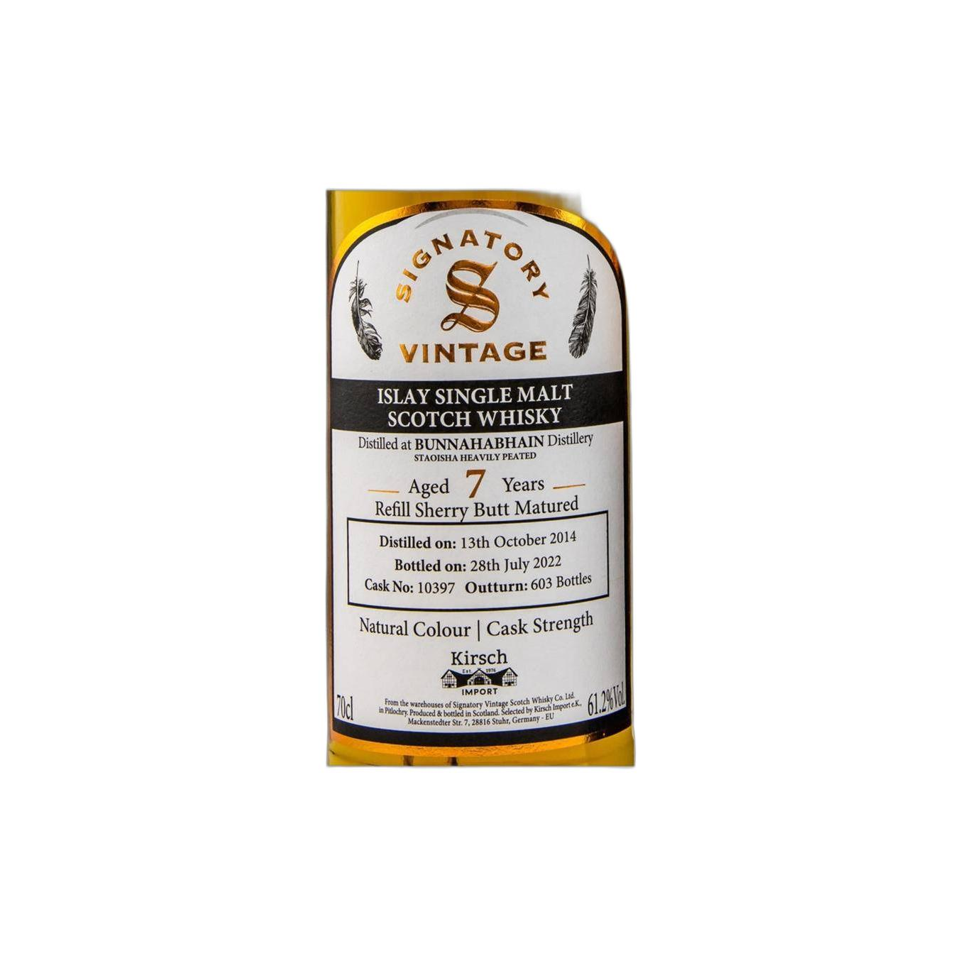 Bunnahabhain 2014 7 Years Single Malt Whisky 2