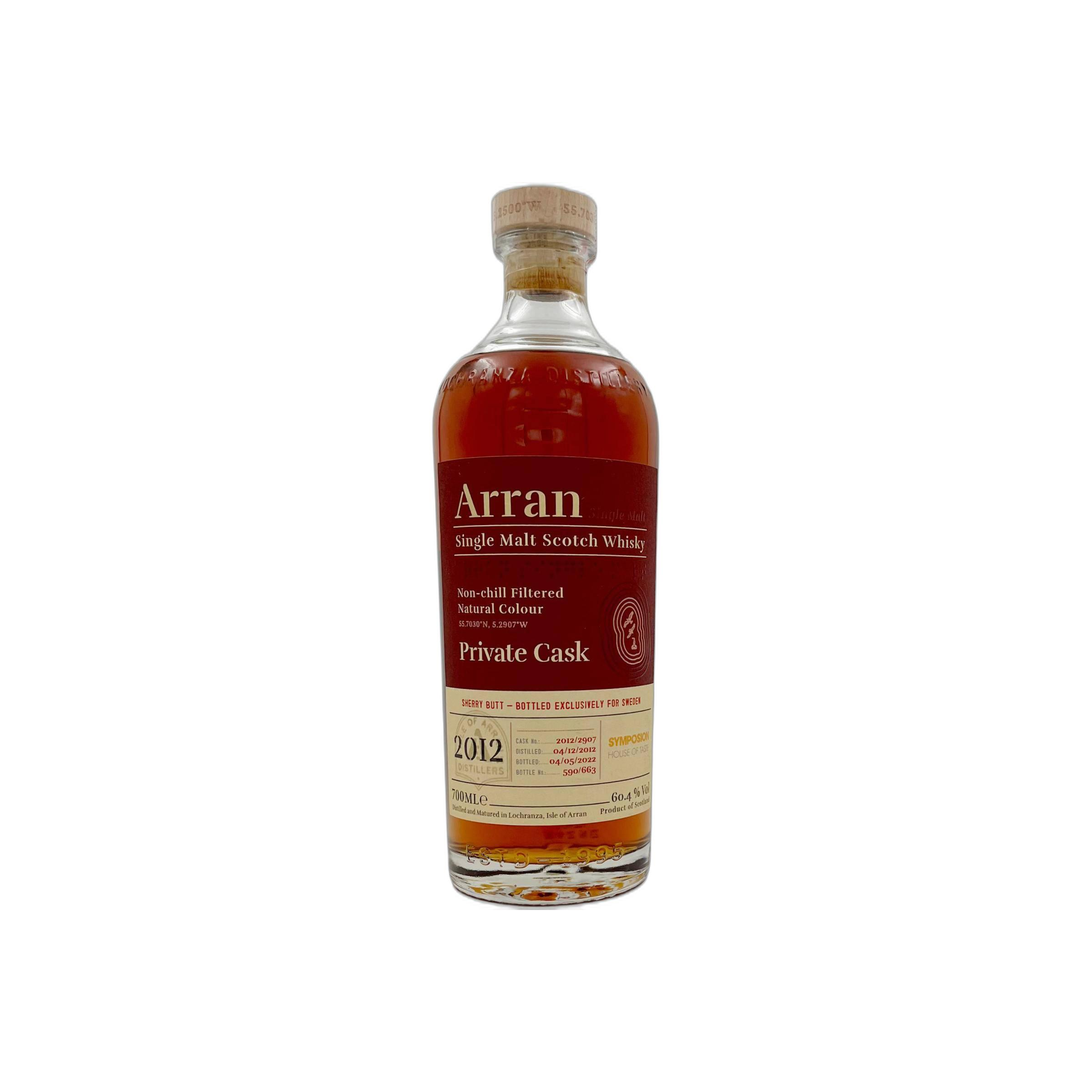 Arran 2012 9 Years Single Malt Whisky