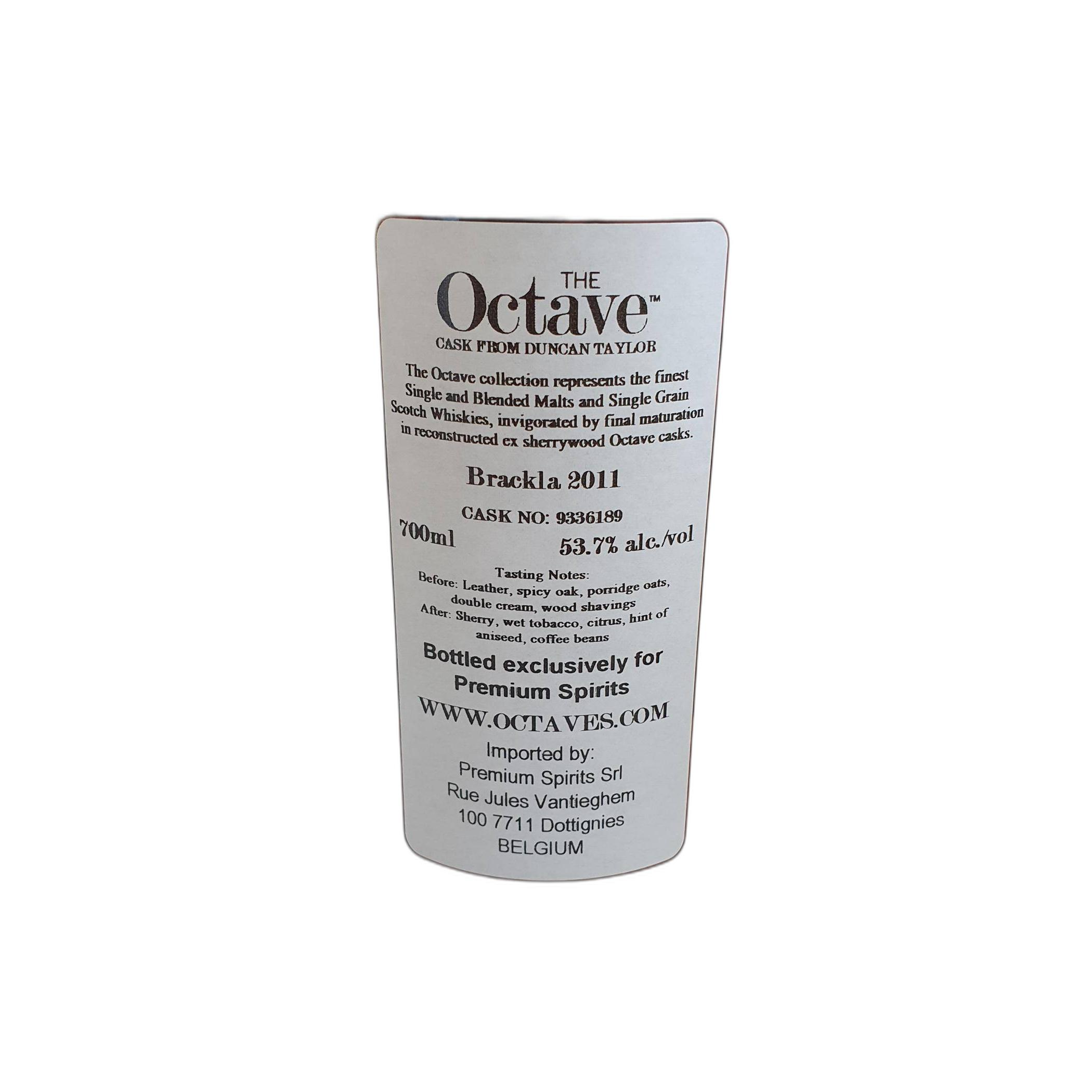 Royal Brackla The Octave 2011 11 Years Single Malt Whisky 2