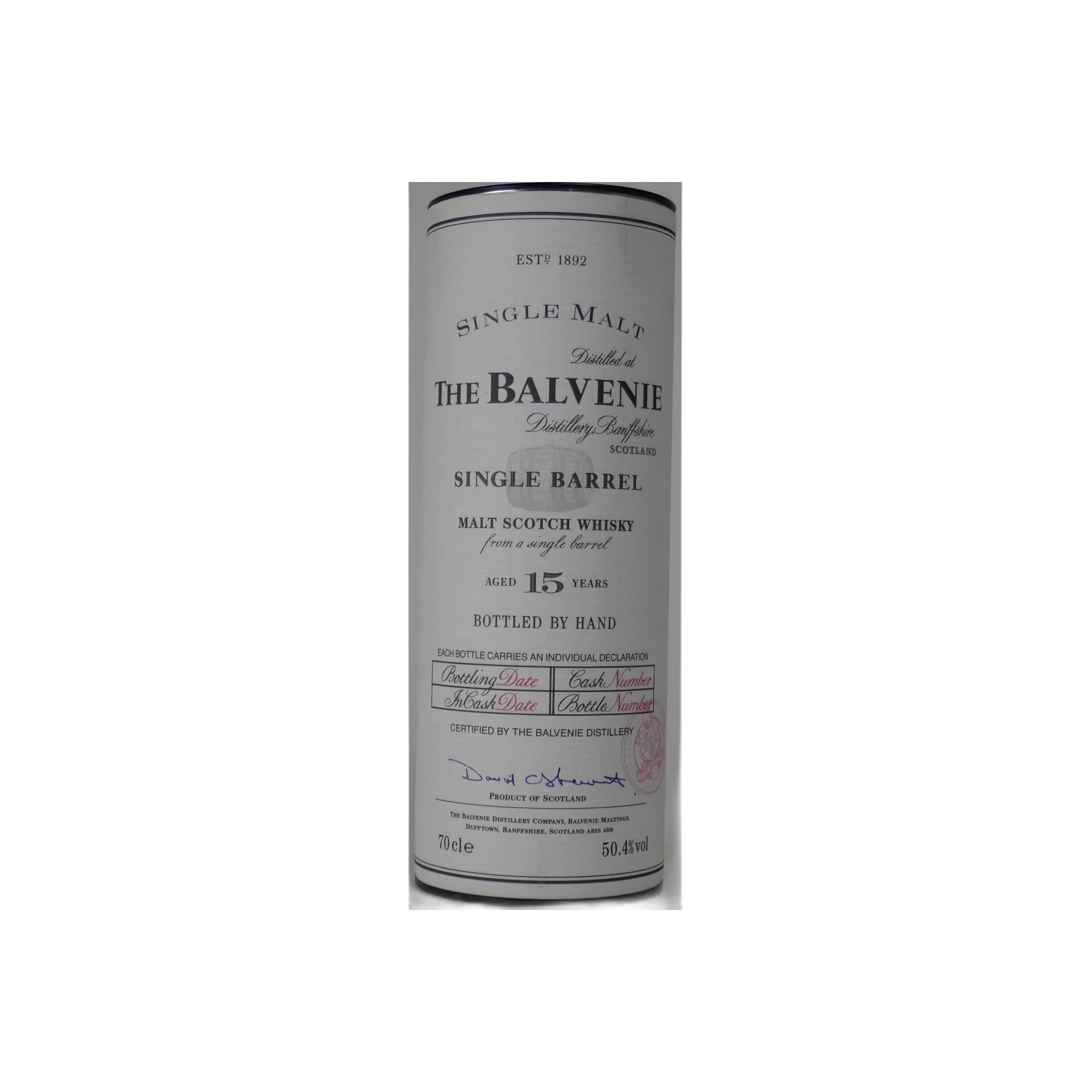 The Balvenie Single Cask 1980 15 Years Single Malt Whisky 3