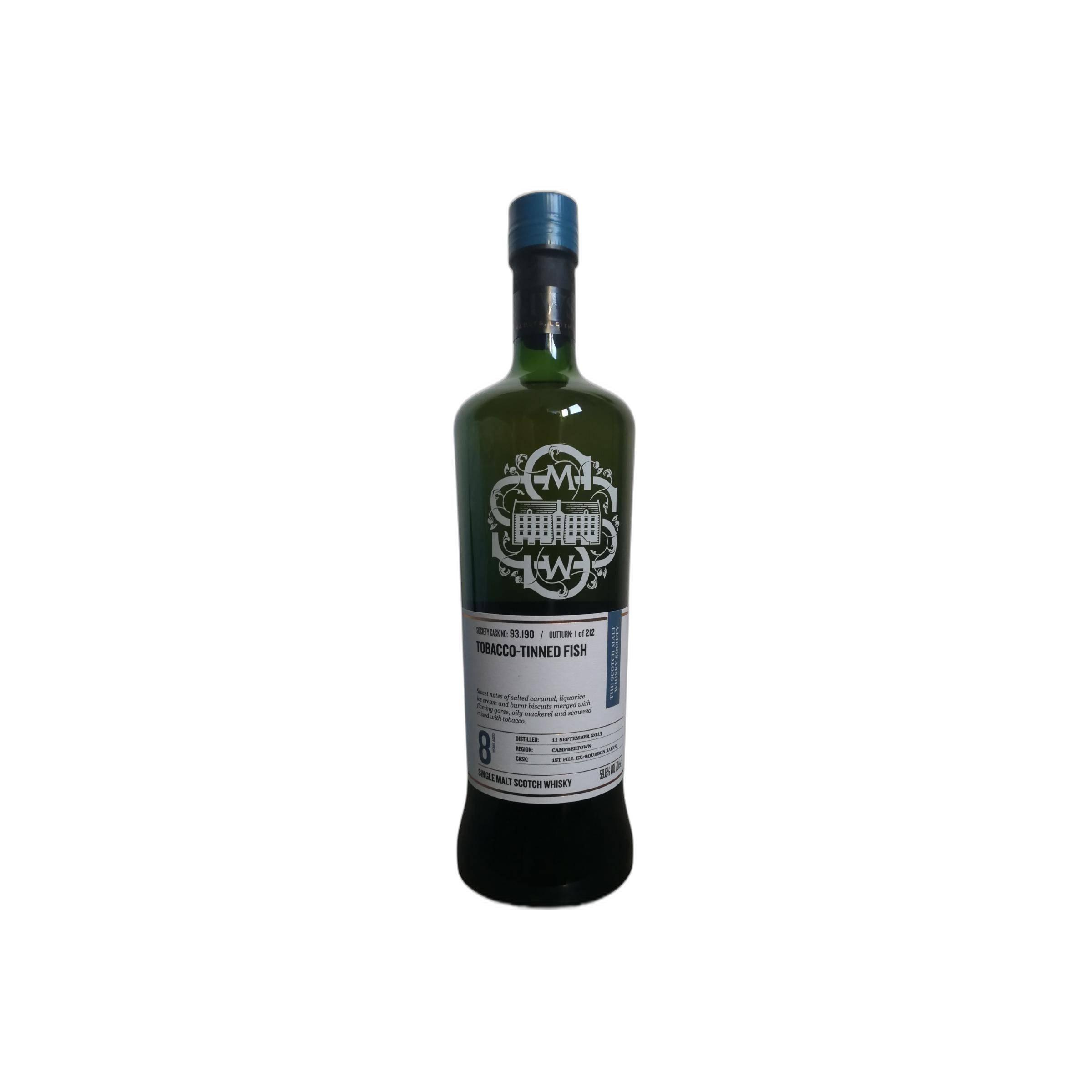 The Scotch Malt Whisky Society 2013 8 Years Single Malt Whisky