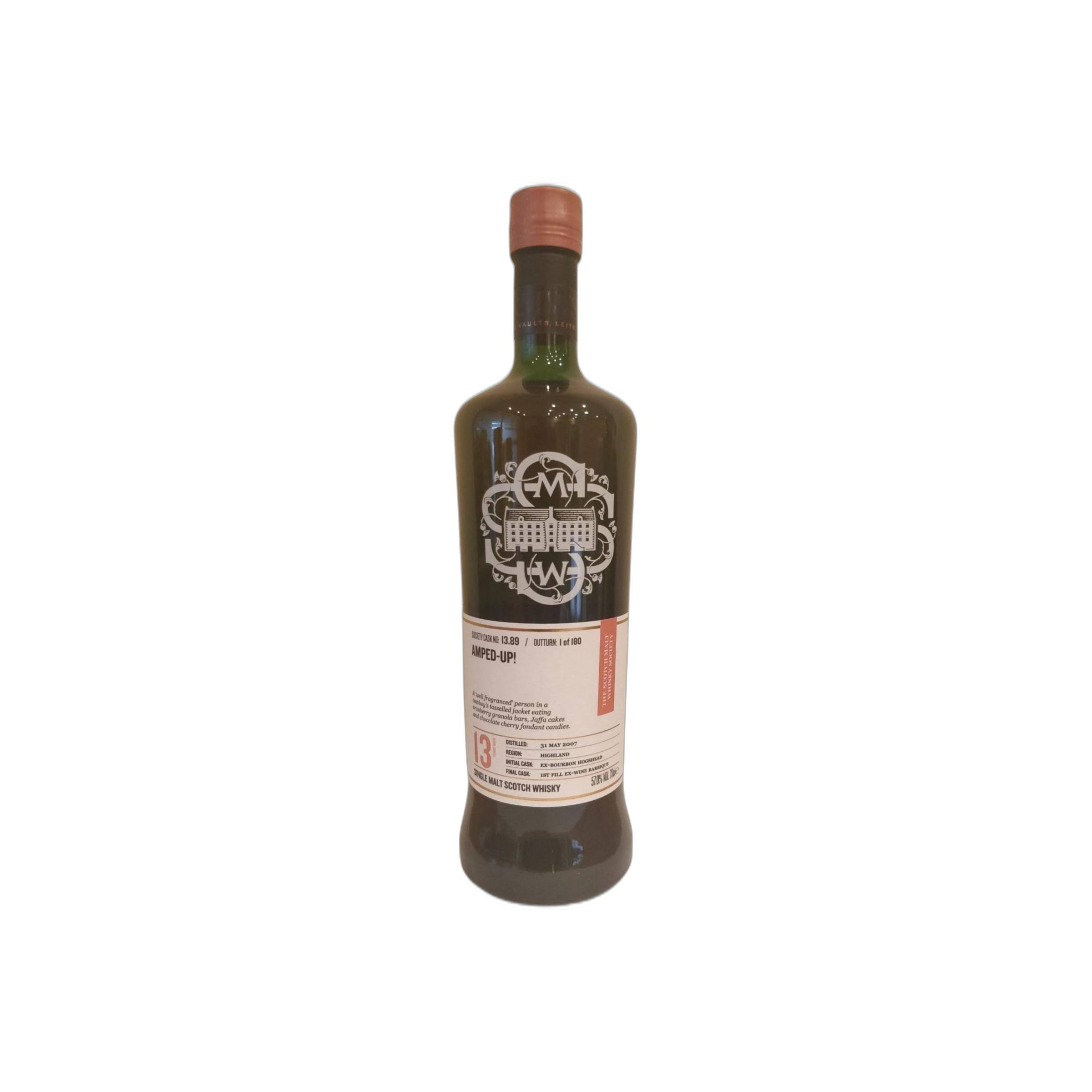 The Scotch Malt Whisky Society 2007 13 Years Single Malt Whisky