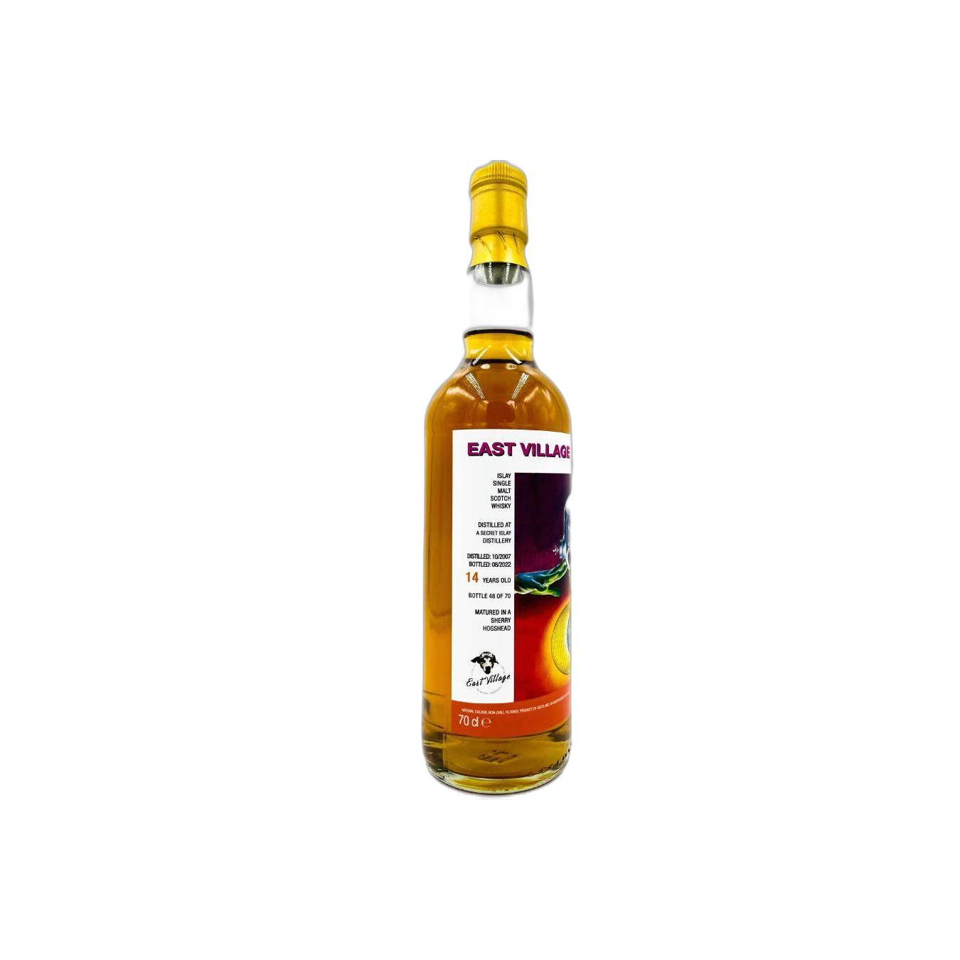 East Village Whisky Company 2007 14 Years Single Malt Whisky 2