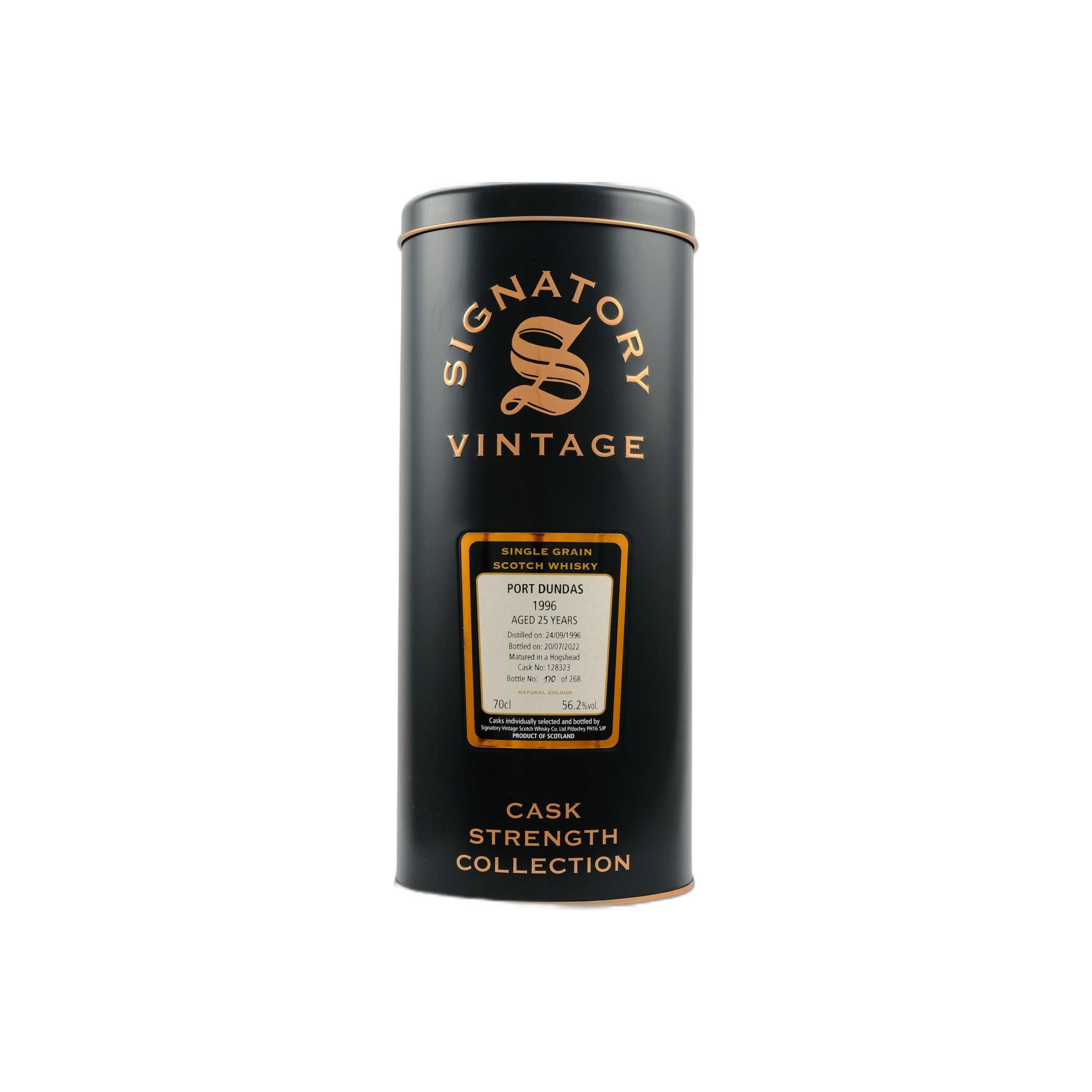 Port Dundas Cask Strength Collection 1996 25 Years Single Grain Whisky 2