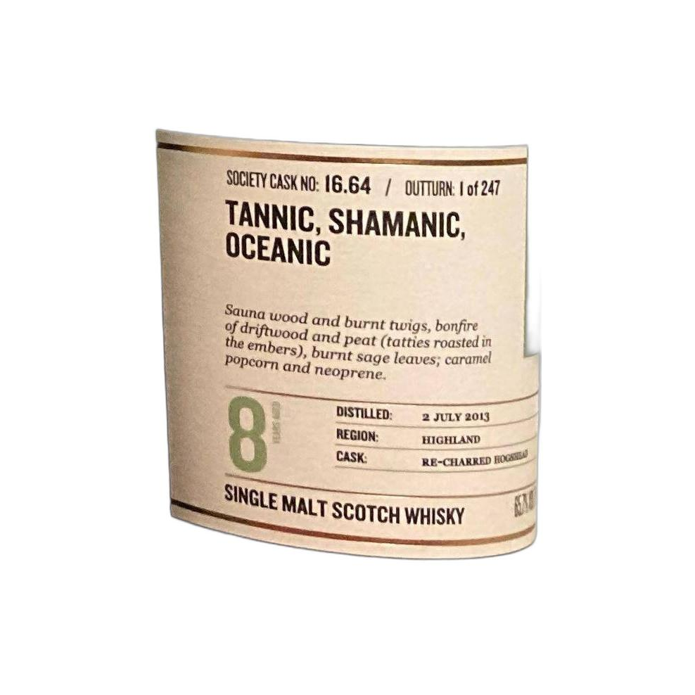The Scotch Malt Whisky Society 2013 8 Years Single Malt Whisky
