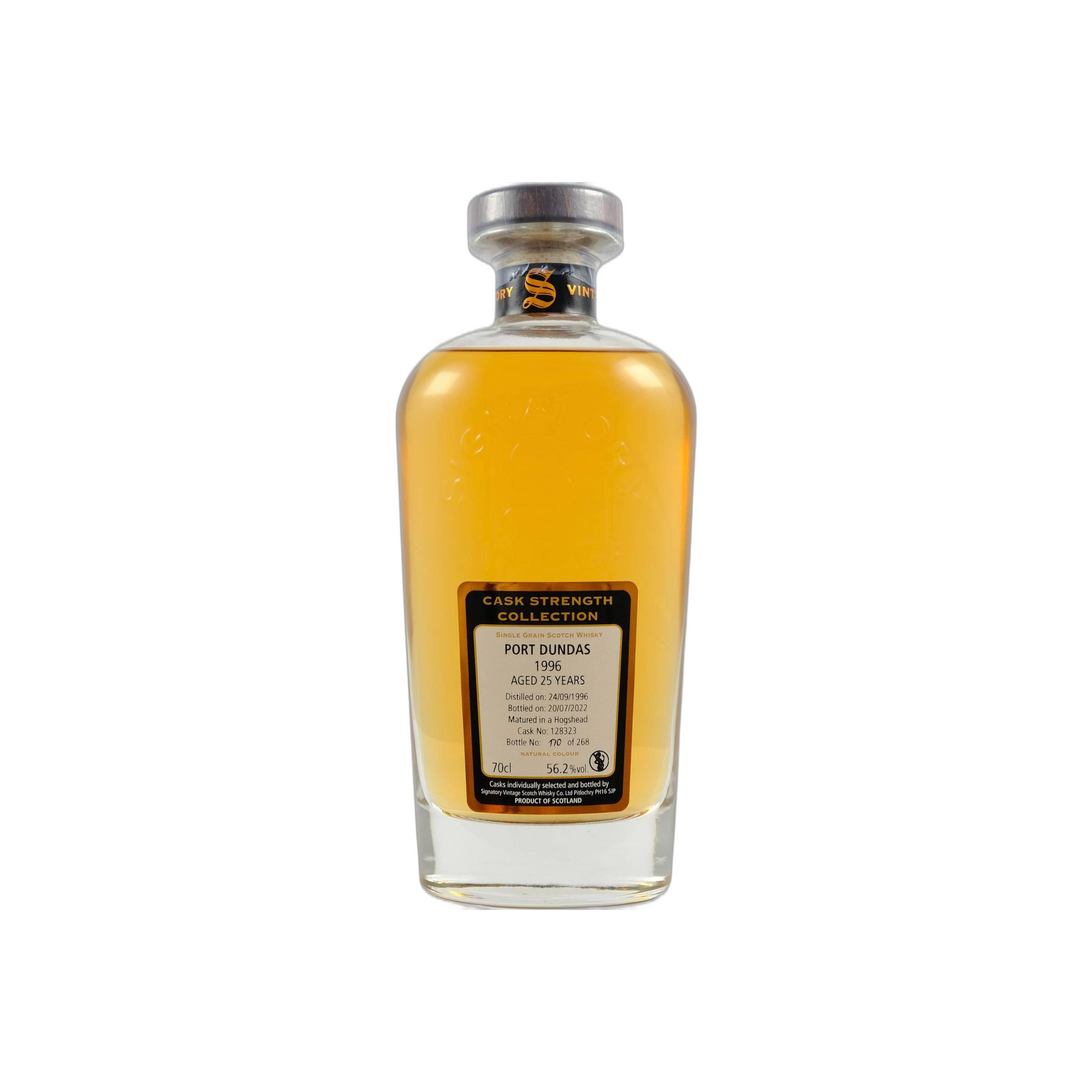 Port Dundas Cask Strength Collection 1996 25 Years Single Grain Whisky