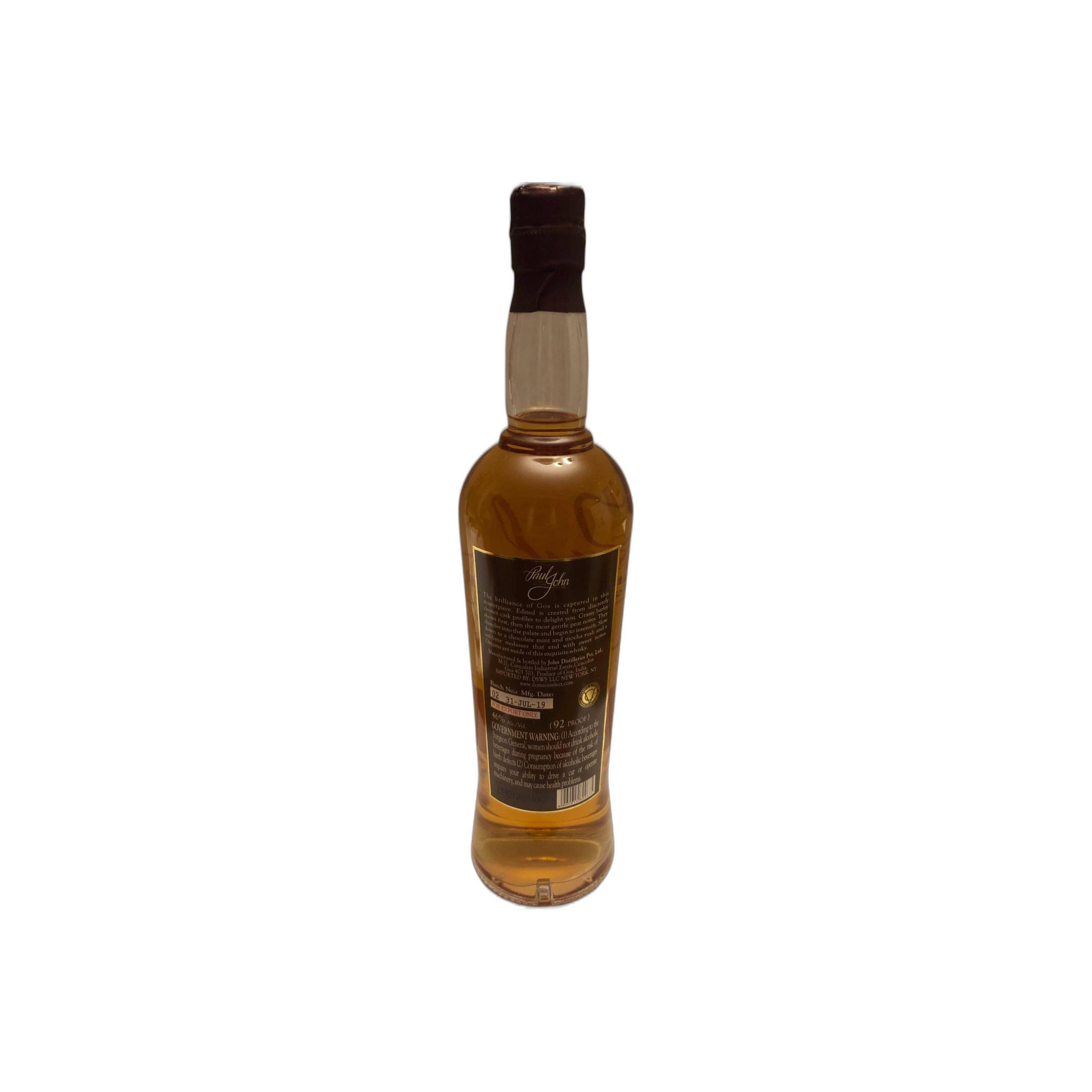 Paul John Single Malt Whisky 2