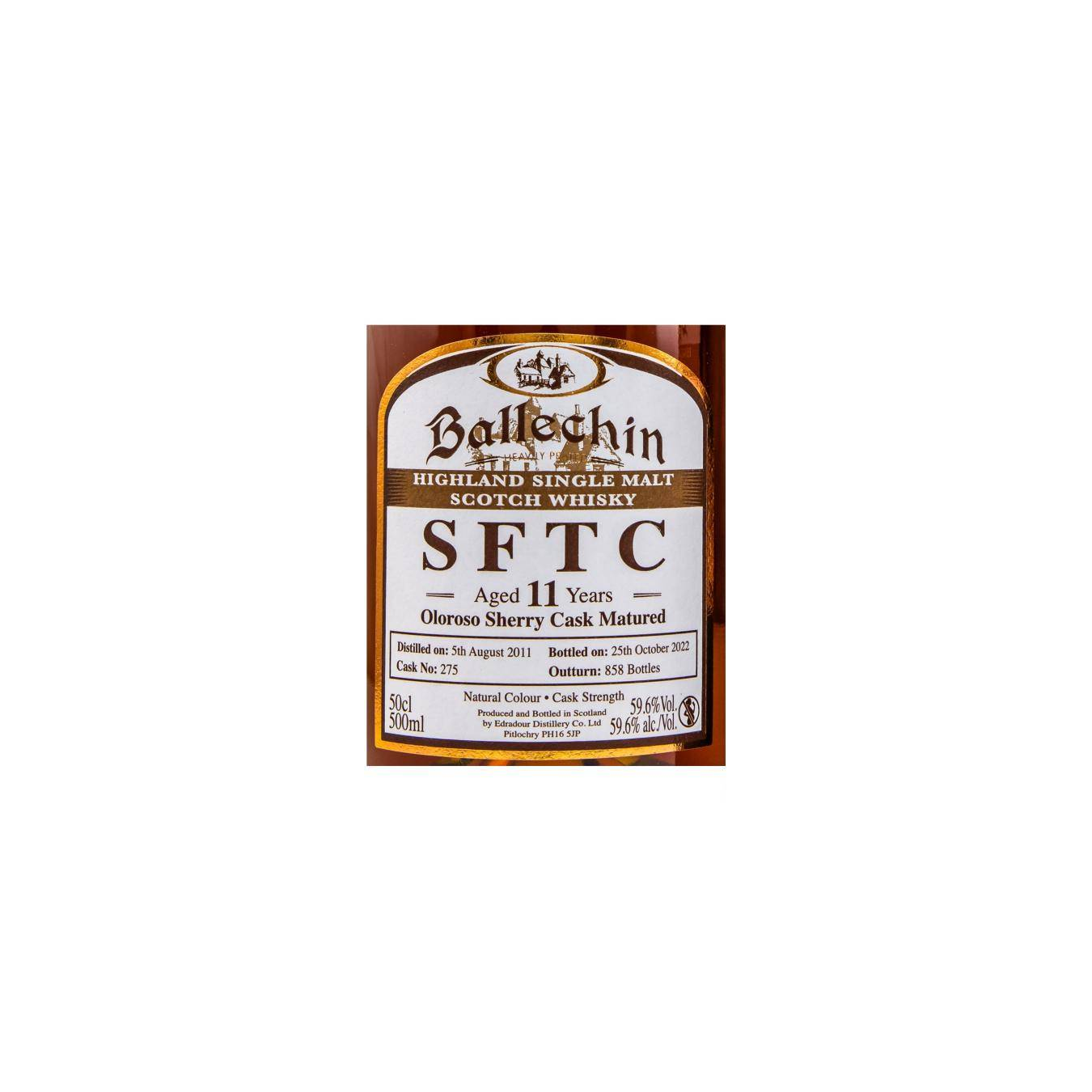 Ballechin 2011 11 Years Single Malt Whisky 3