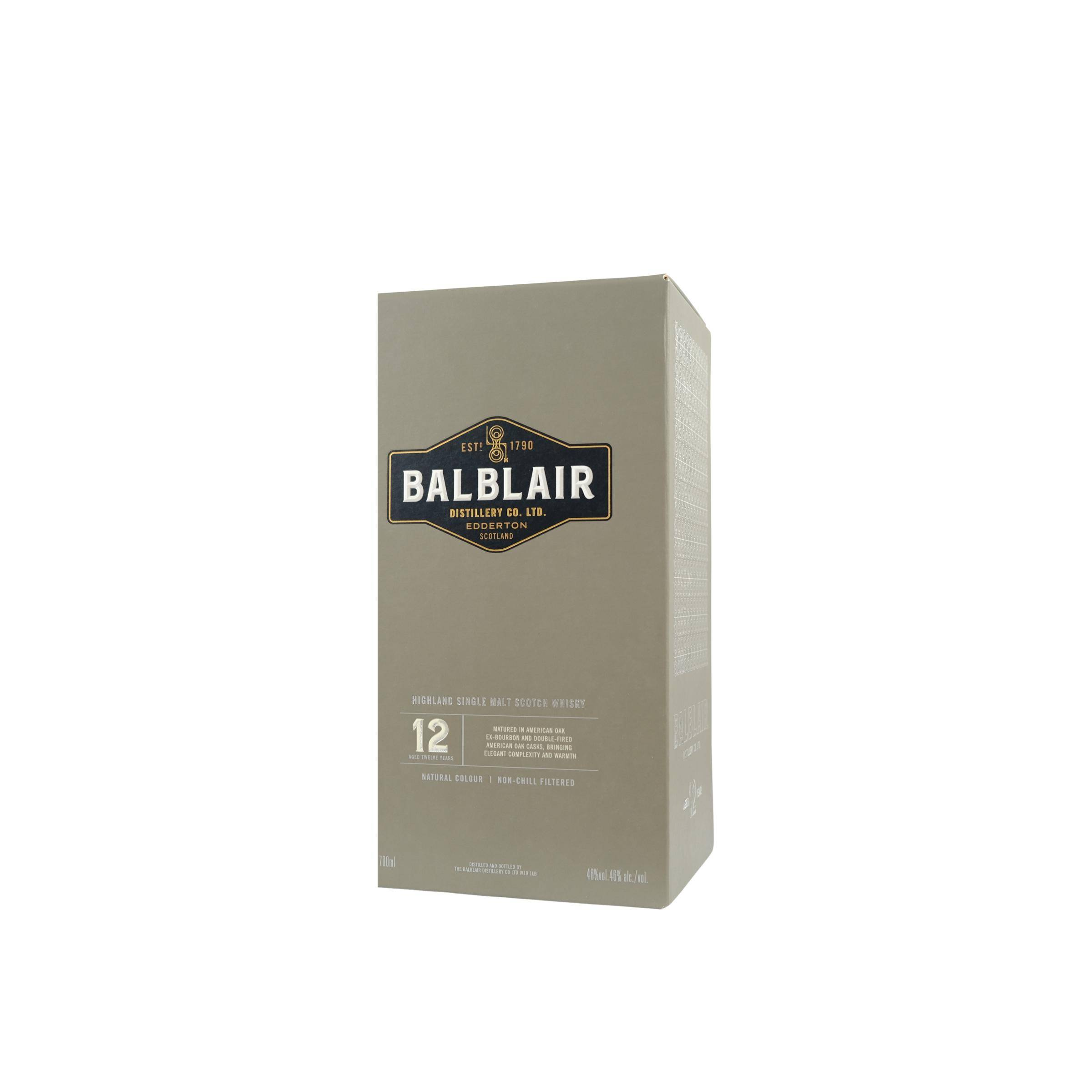 Balblair 12 Years Single Malt Whisky 2
