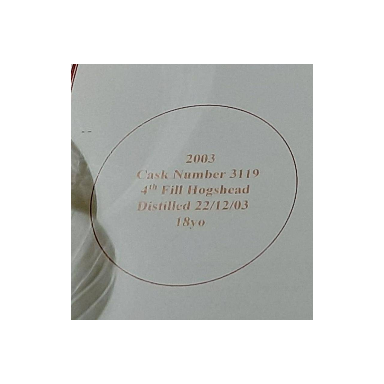 Glenfarclas 2003 18 Years Single Malt Whisky